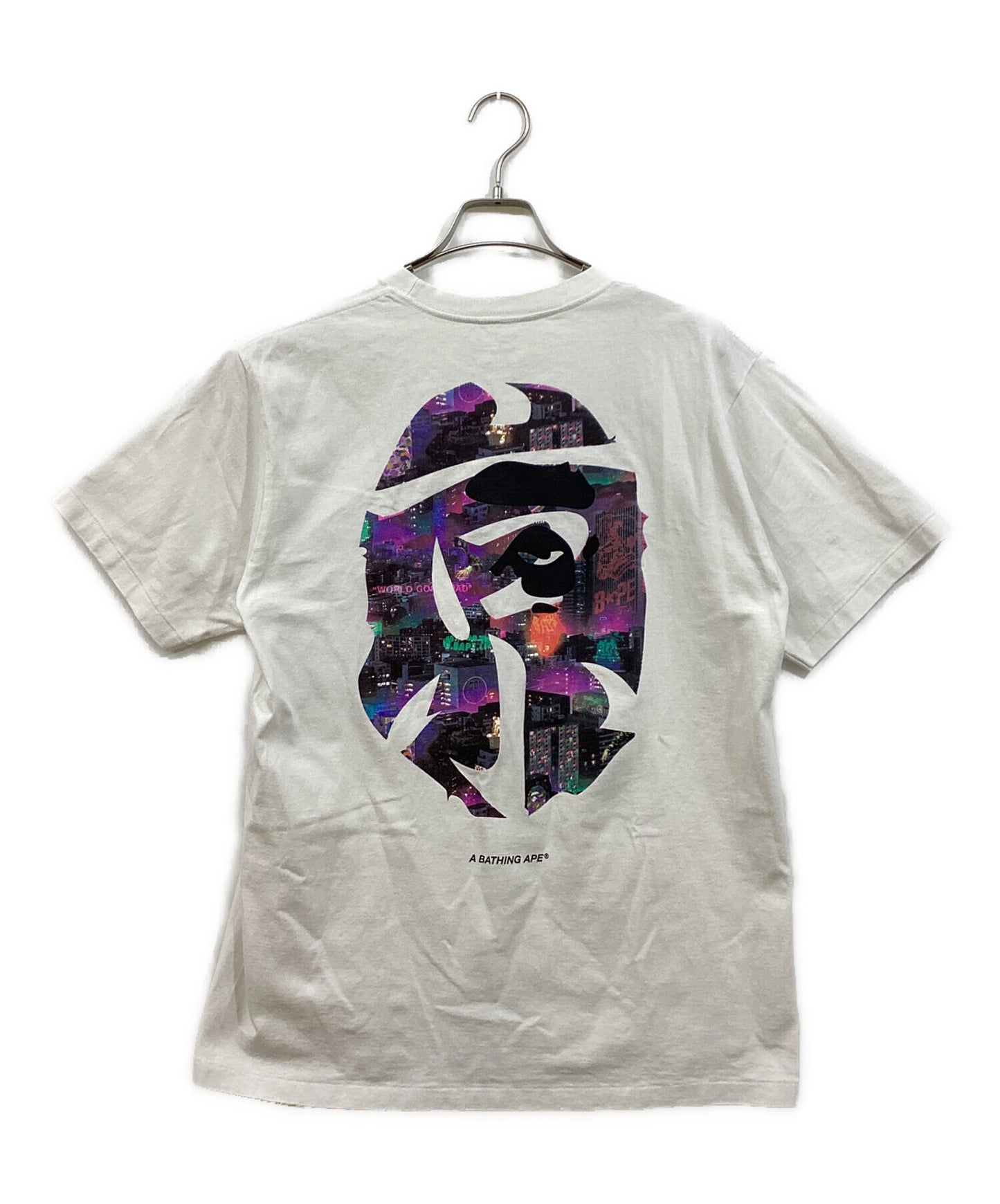 [Pre-owned] A BATHING APE NEON TOKYO TEE 001teg301074x