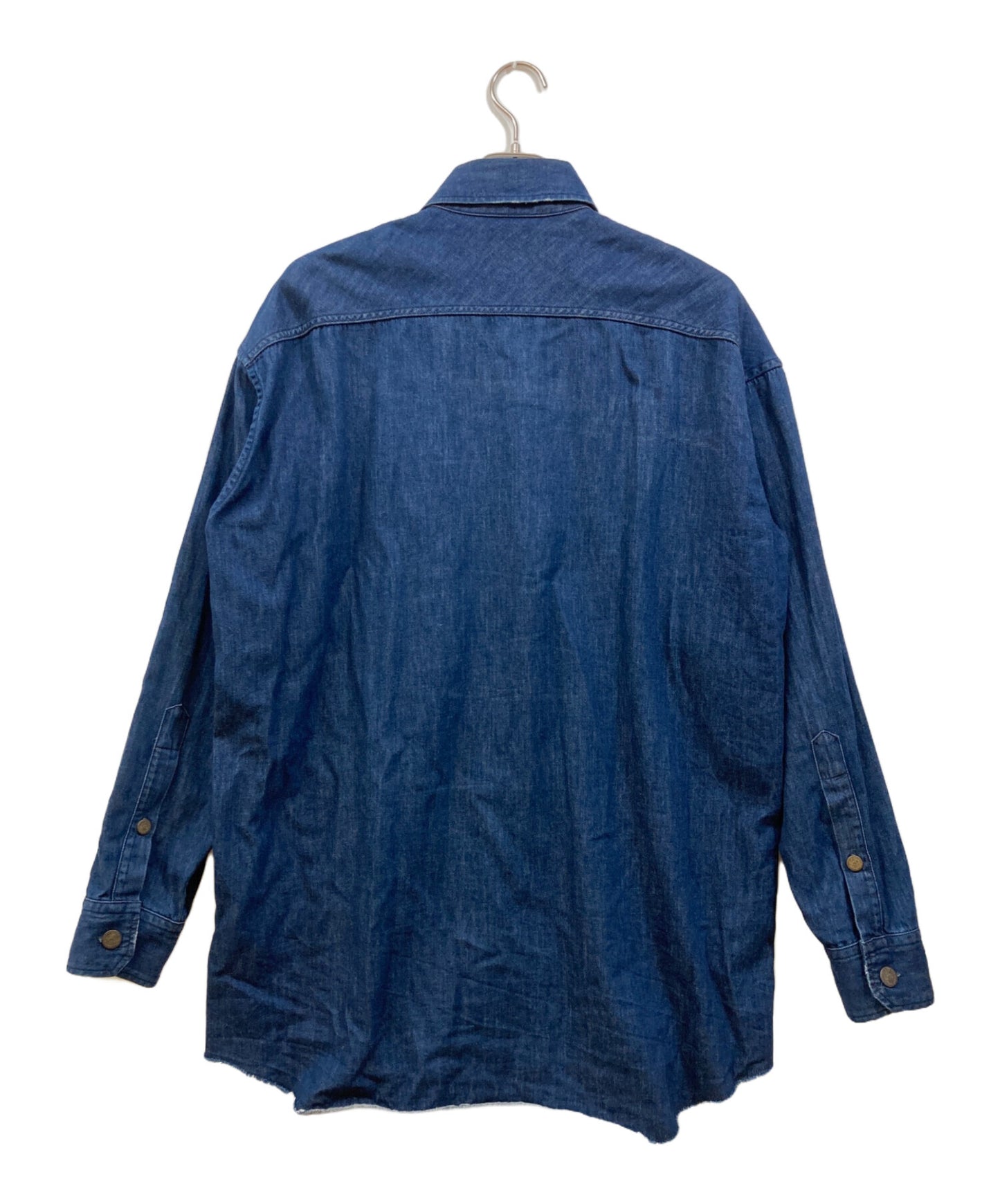[Pre-owned] Vivienne Westwood man Denim Big Shape Shirt 189043 7225