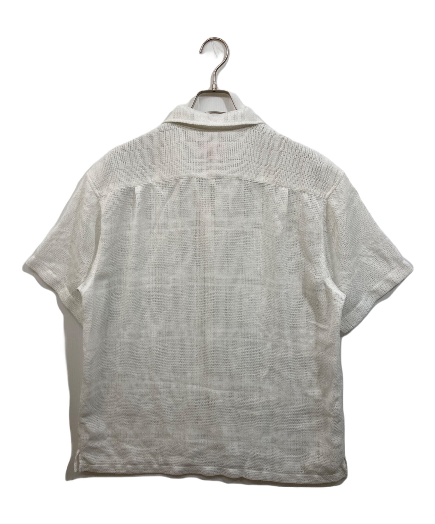 [Pre-owned] SUPREME Mesh Stripe S/S Shirt