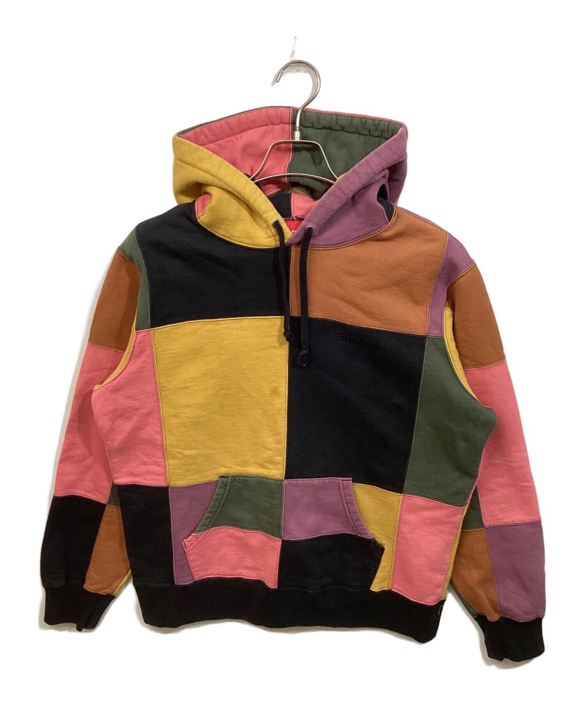 [Pre-owned] SUPREME Patchwork Hoodie