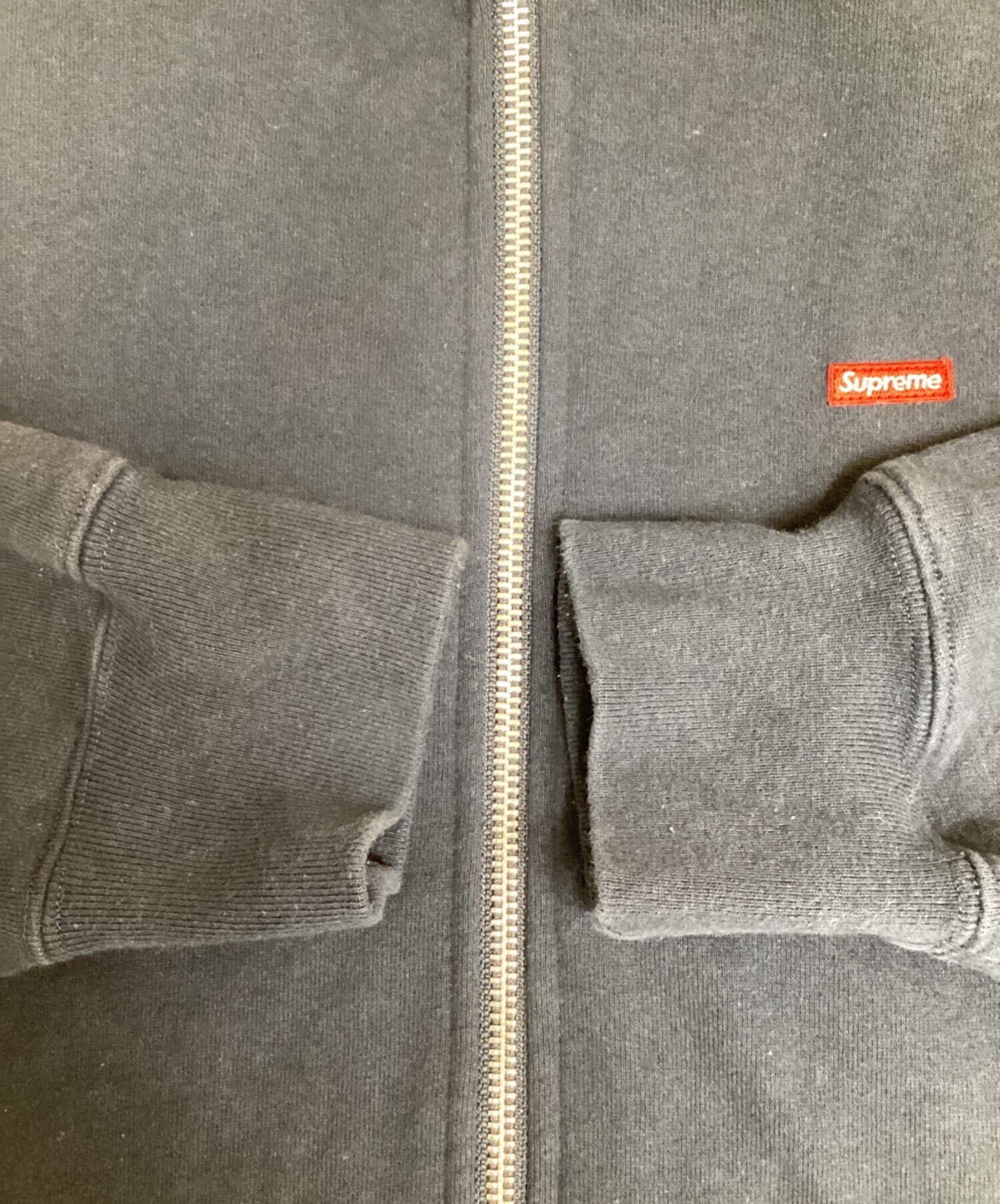 [Pre-owned] SUPREME Small Box Logo Zip Up Hoodie
