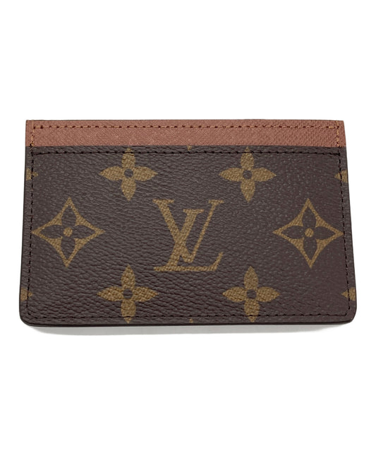 [Pre-owned] LOUIS VUITTON Porte Culte Surmple Card Case M61733