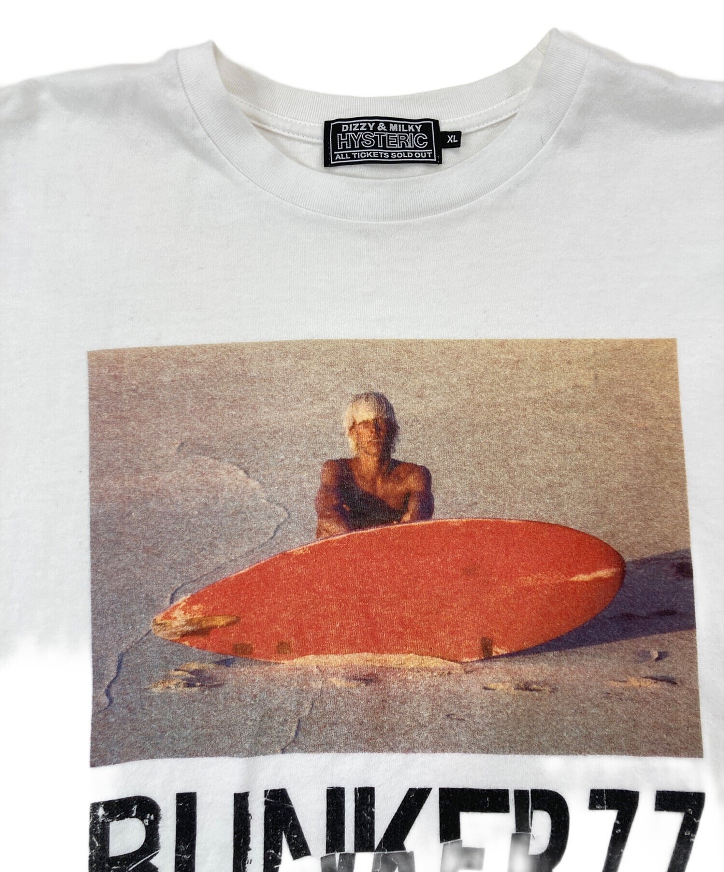 [Pre-owned] Hysteric Glamour BUNKER'77 T-shirt 02241CT52 02241CT52