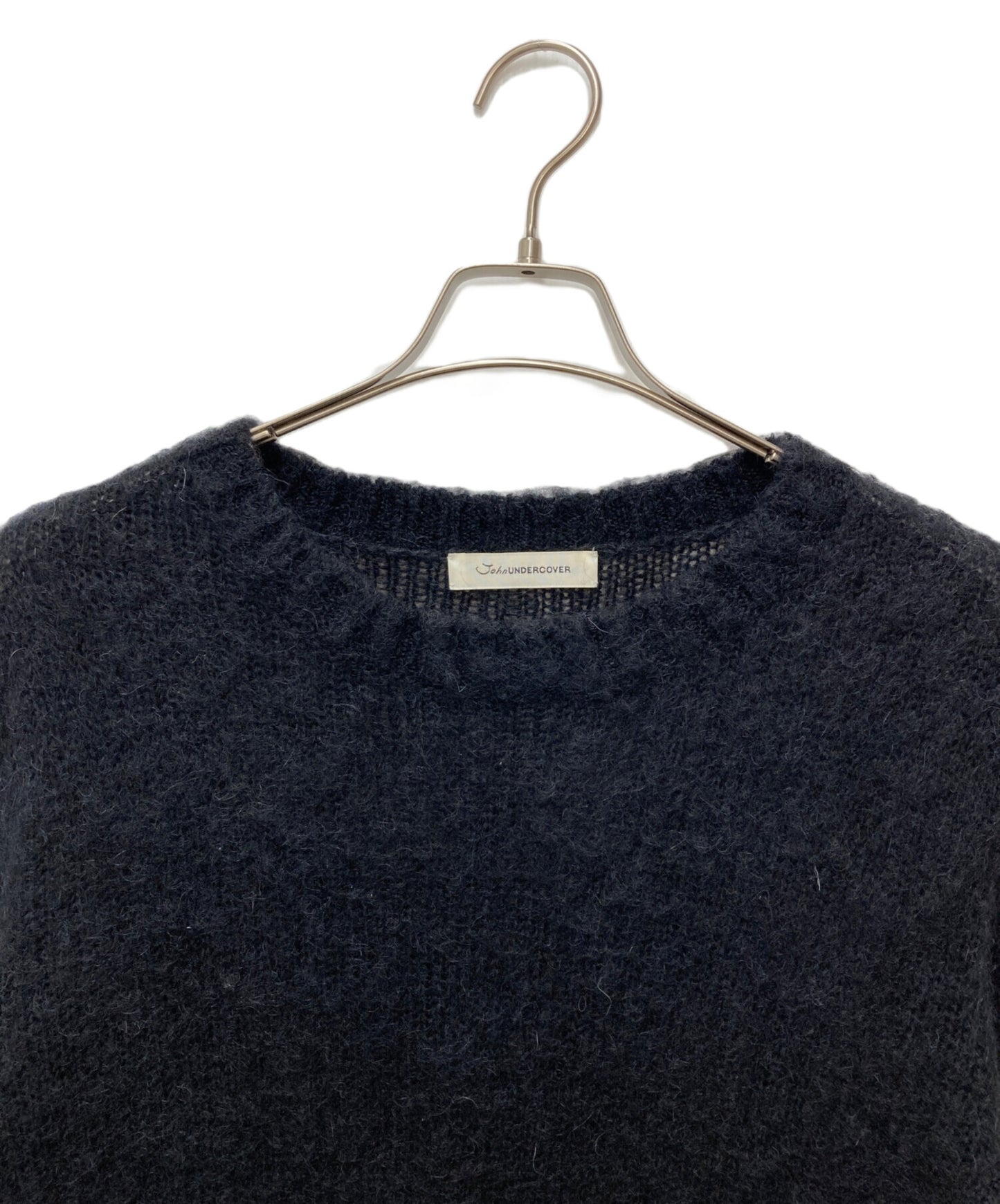 [Pre-owned] JohnUNDERCOVER checkered mohair knit JUT9901