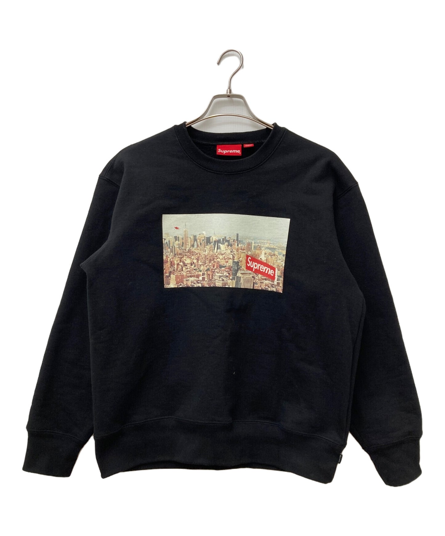 [Pre-owned] SUPREME Box Logo Aerial Crewneck