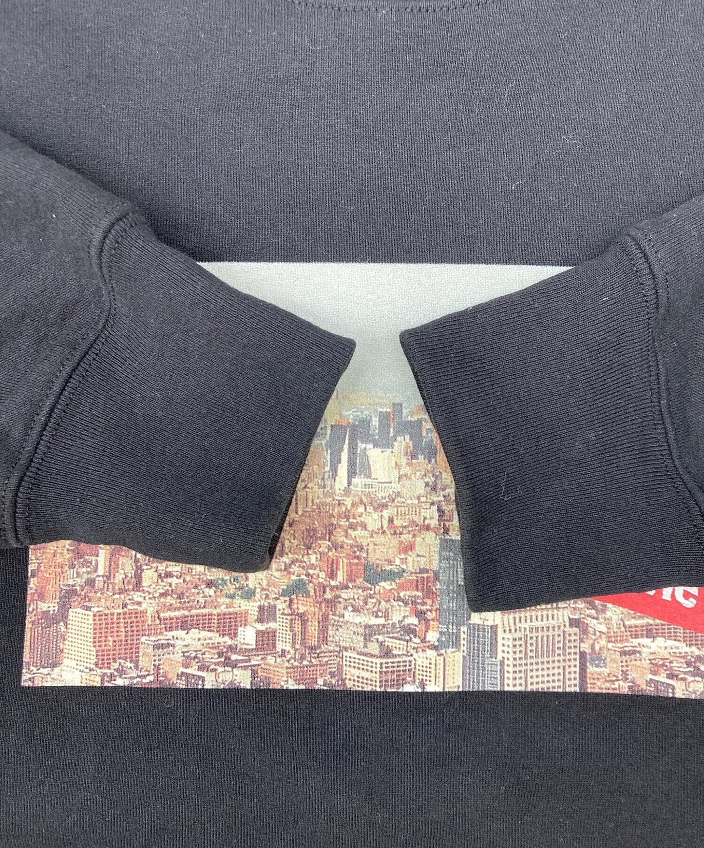 [Pre-owned] SUPREME Box Logo Aerial Crewneck
