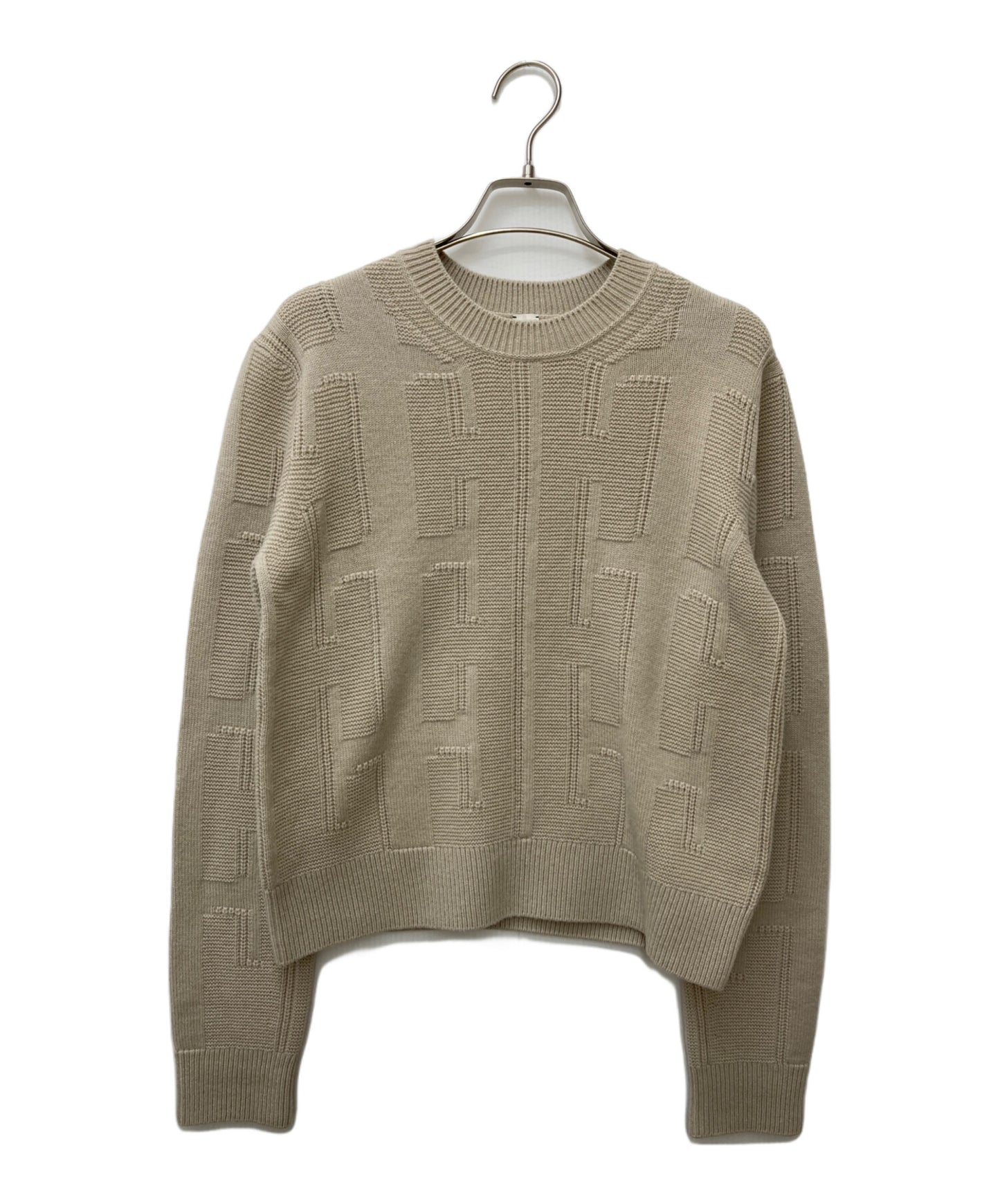 [Pre-owned] HERMES Logo Knit