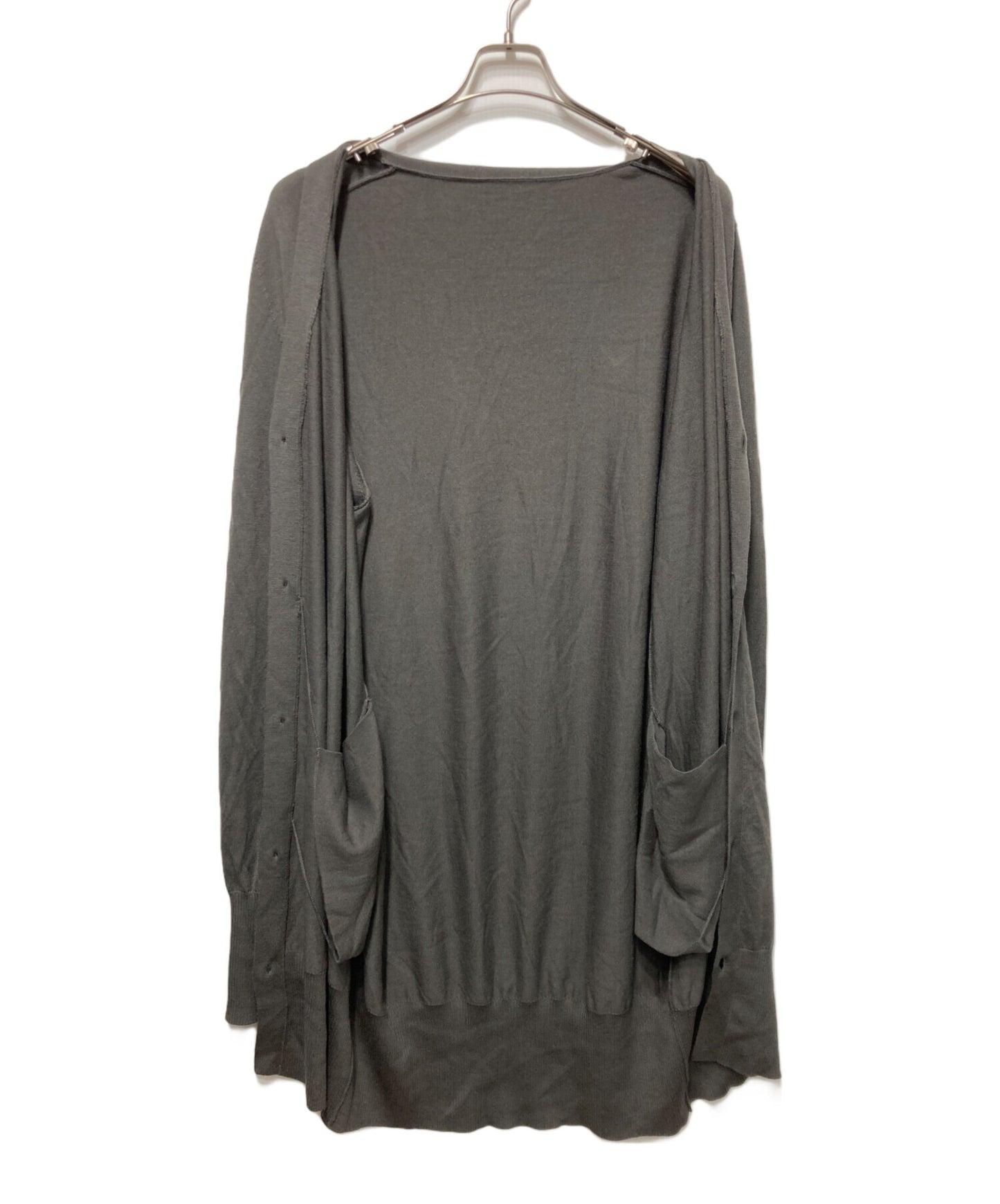 [Pre-owned] GROUND Y MERINO WOOL LONG CARDIGANS GO-K07-152