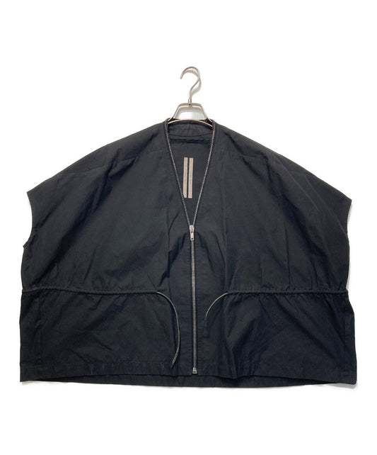 [Pre-owned] RICK OWENS Sail Short Sleeve Leather Belt Jacket RP01C5715-TF