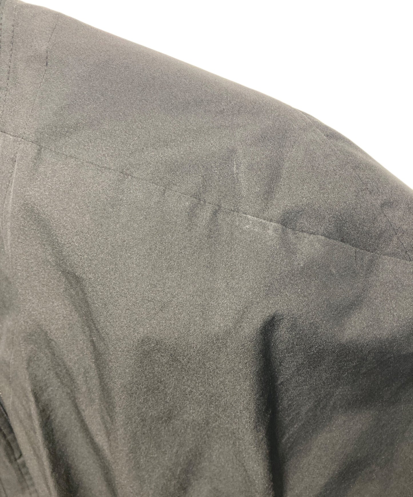 [Pre-owned] RICK OWENS Sail Short Sleeve Leather Belt Jacket RP01C5715-TF