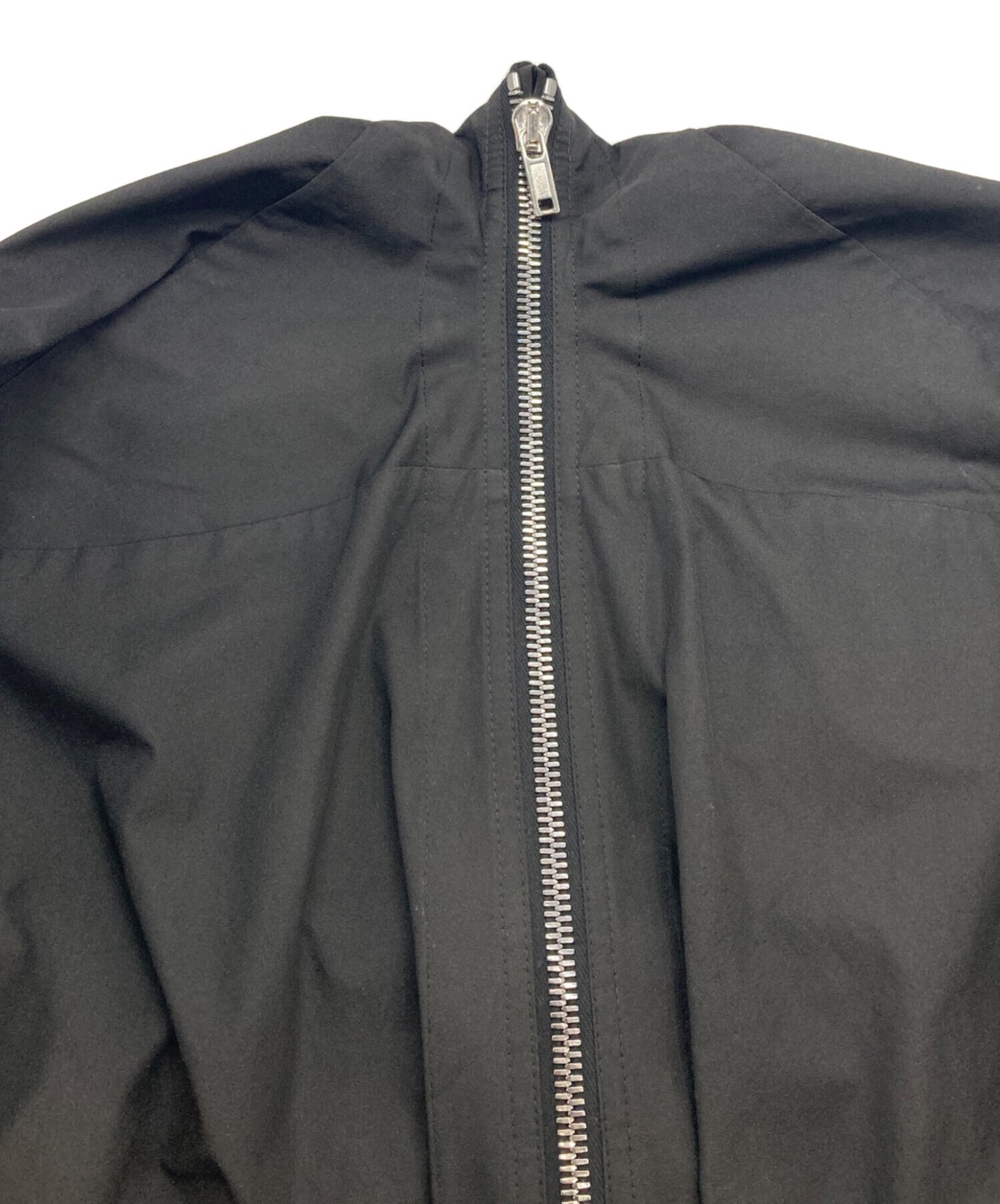 [Pre-owned] RICK OWENS Sail Short Sleeve Leather Belt Jacket RP01C5715-TF