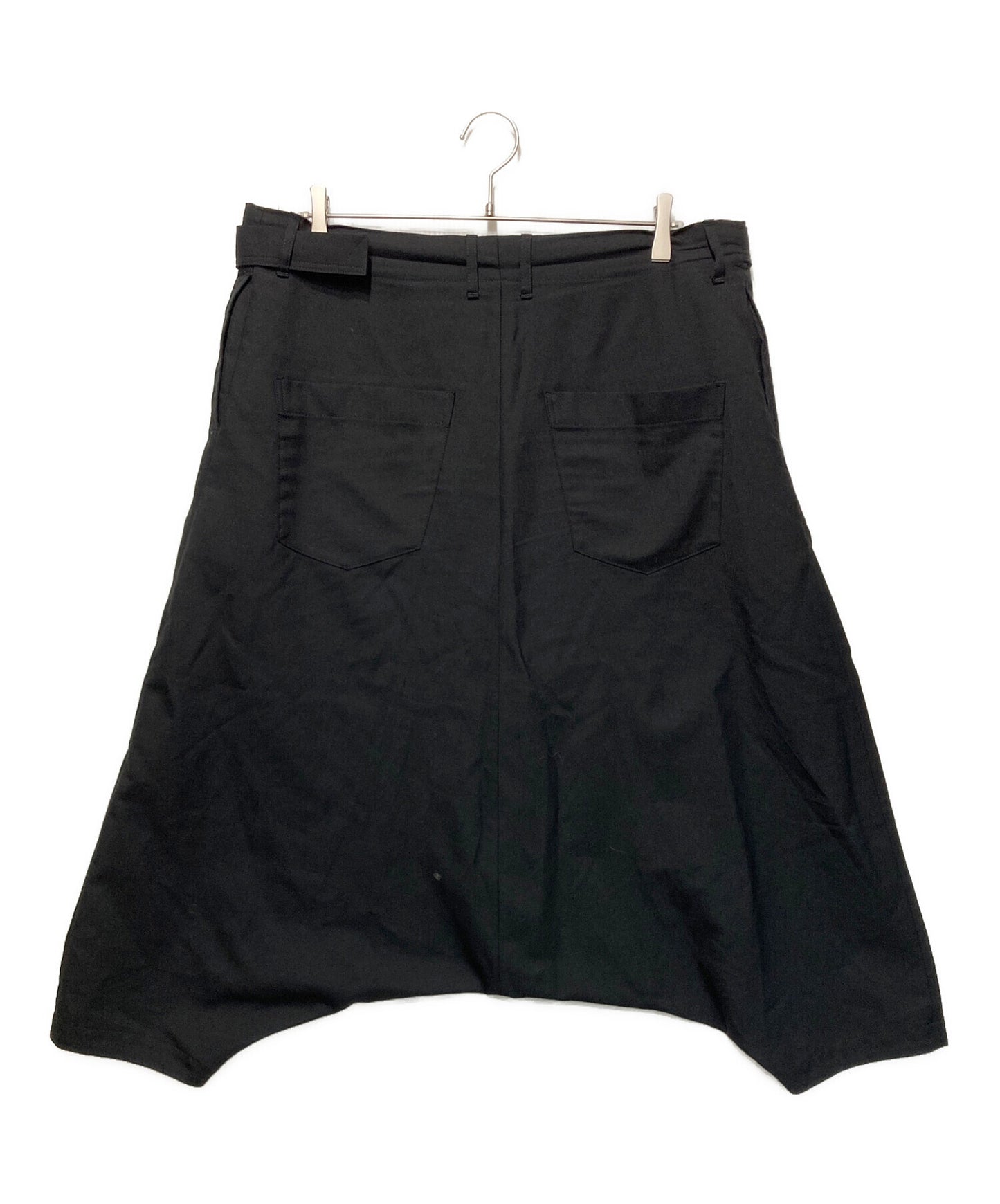 [Pre-owned] GROUND Y Wool gabardine half sarouel pants G1-P02-100