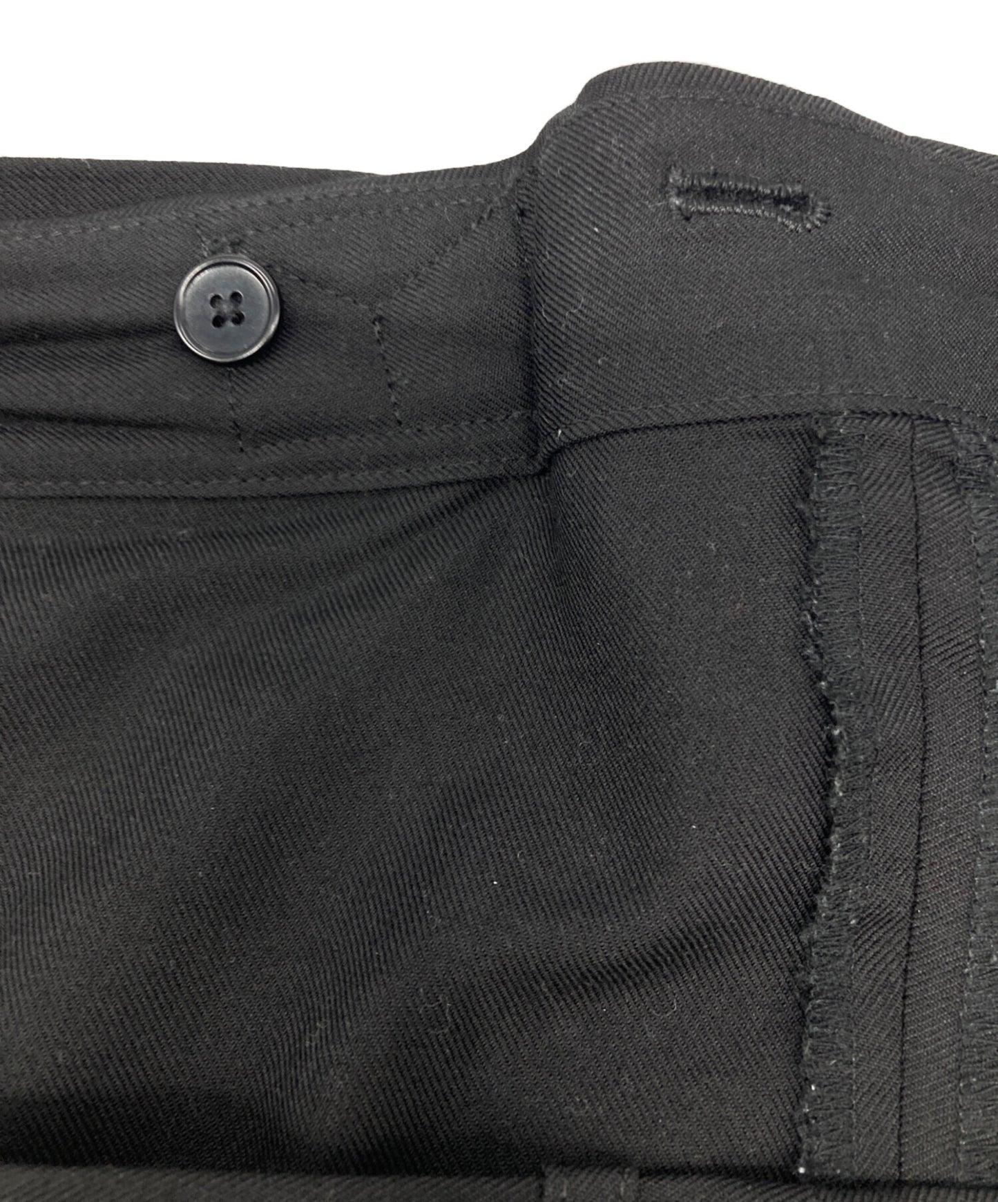 [Pre-owned] GROUND Y Wool gabardine half sarouel pants G1-P02-100