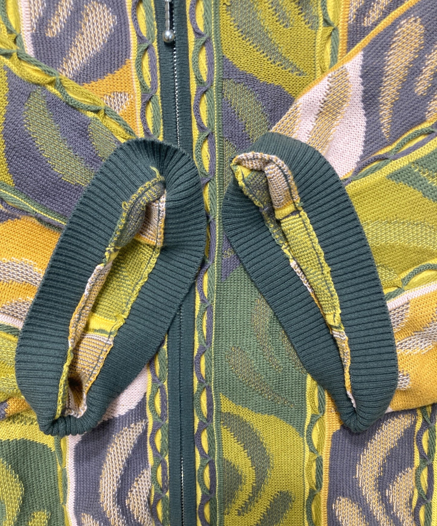 [Pre-owned] SUPREME Abstract Textured Zip UP