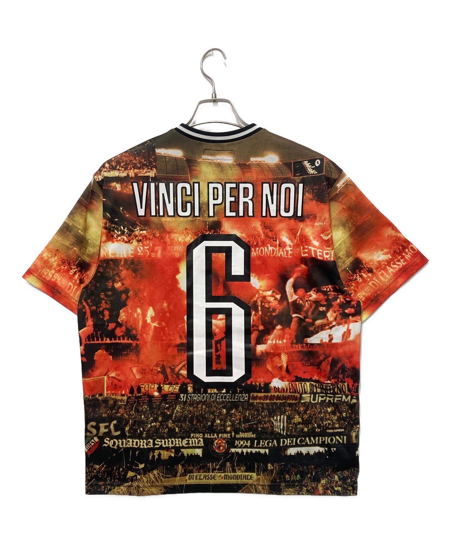 [Pre-owned] SUPREME Vinci Per Noi Soccer Jersey
