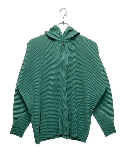 [Pre-owned] HOMME PLISSE ISSEY MIYAKE pleated hoodie HP43JK127