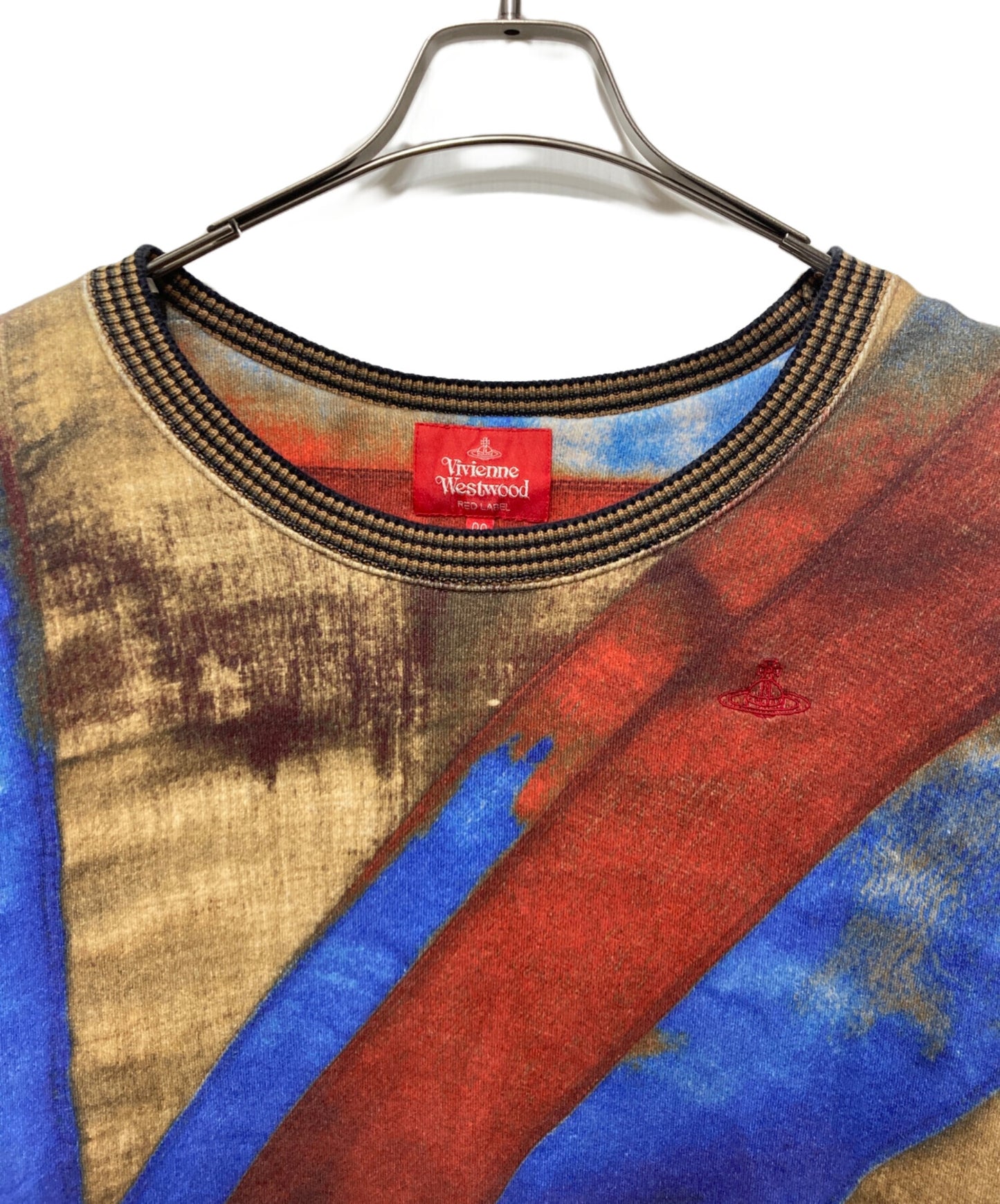 [Pre-owned] Vivienne Westwood UNION JACK Graphic Sweatshirt 17-13-312009