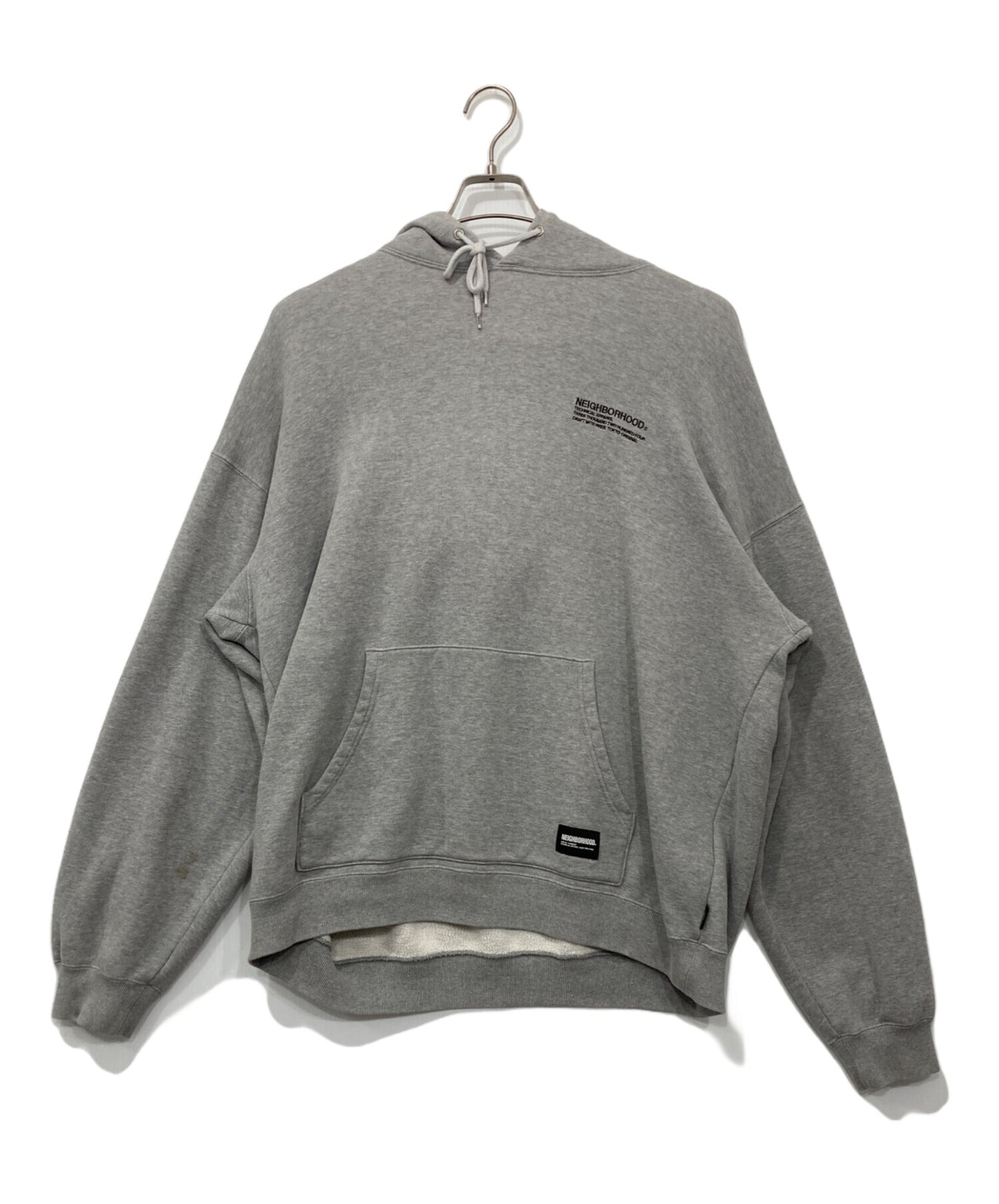 [Pre-owned] NEIGHBORHOOD PLAIN SWEAT PARKA LS 241FPNH-CSM02