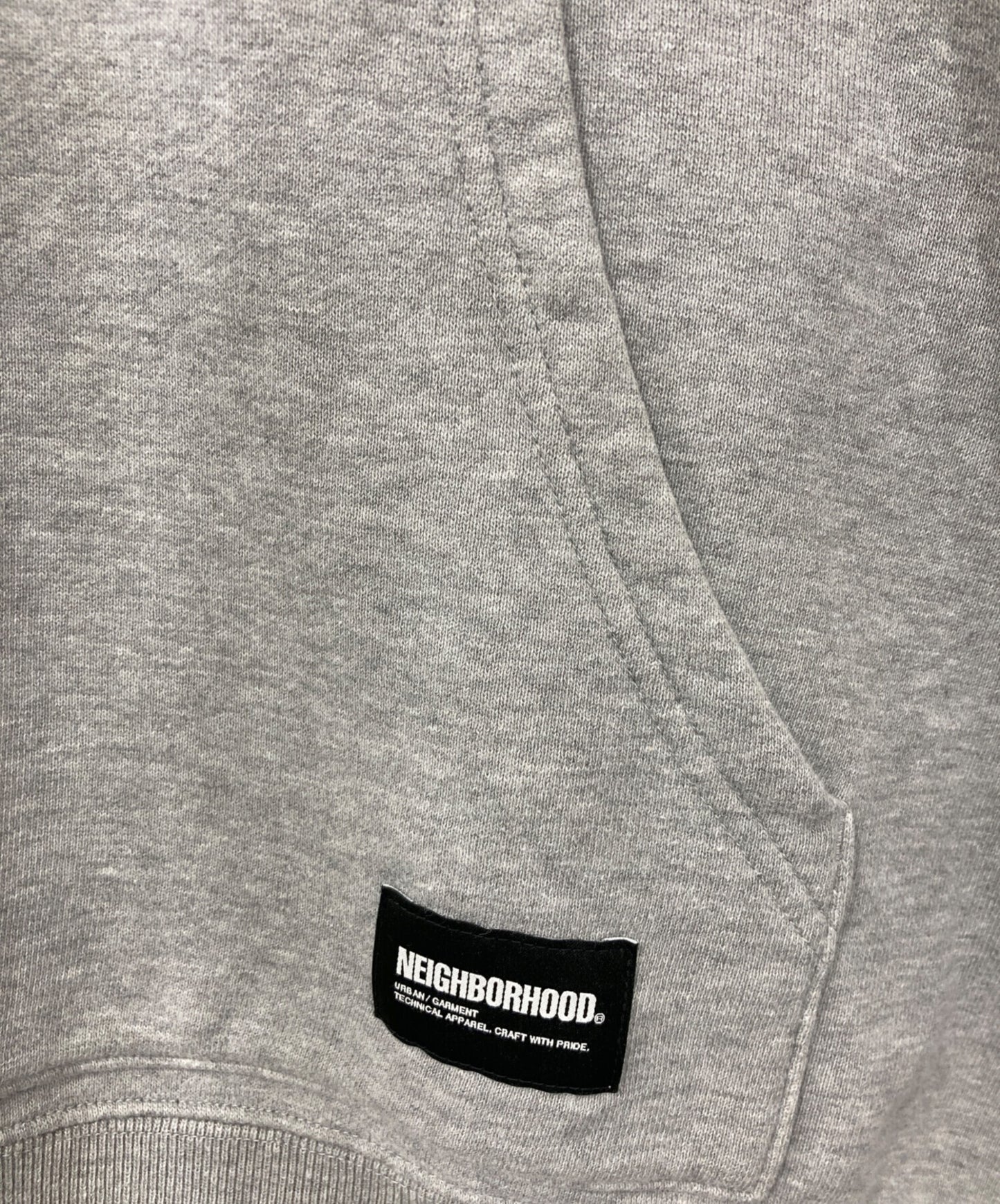 [Pre-owned] NEIGHBORHOOD PLAIN SWEAT PARKA LS 241FPNH-CSM02