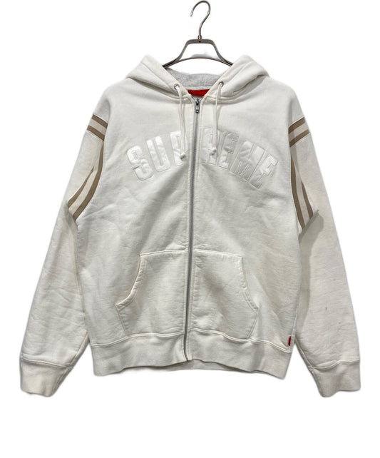 [Pre-owned] SUPREME Jet Sleeve Zip Up Hooded Sweatshirt