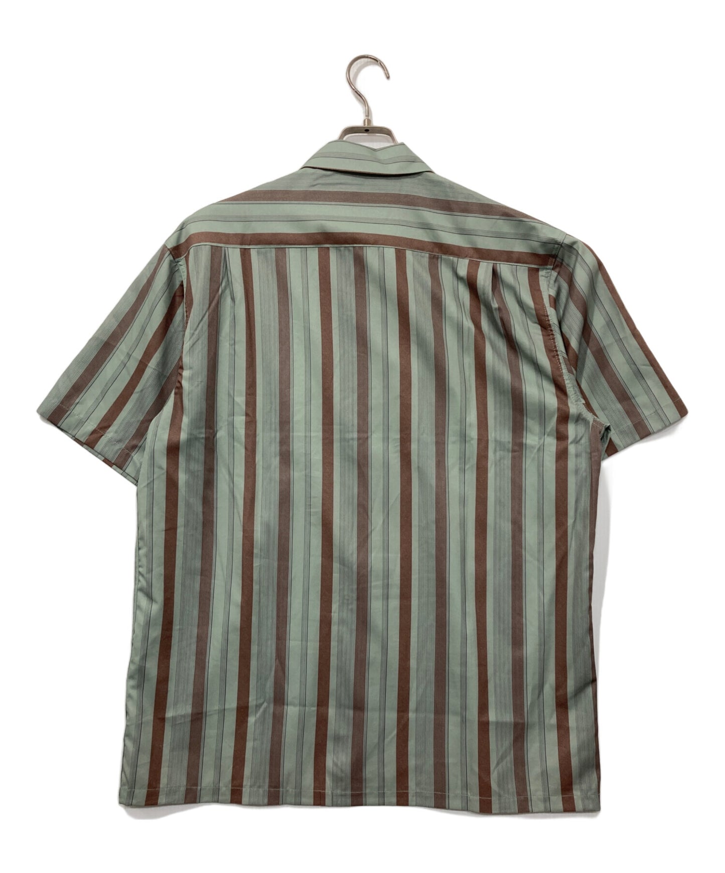 [Pre-owned] WACKO MARIA STRIPED OPEN COLLAR SHIRT(TYPE-2)