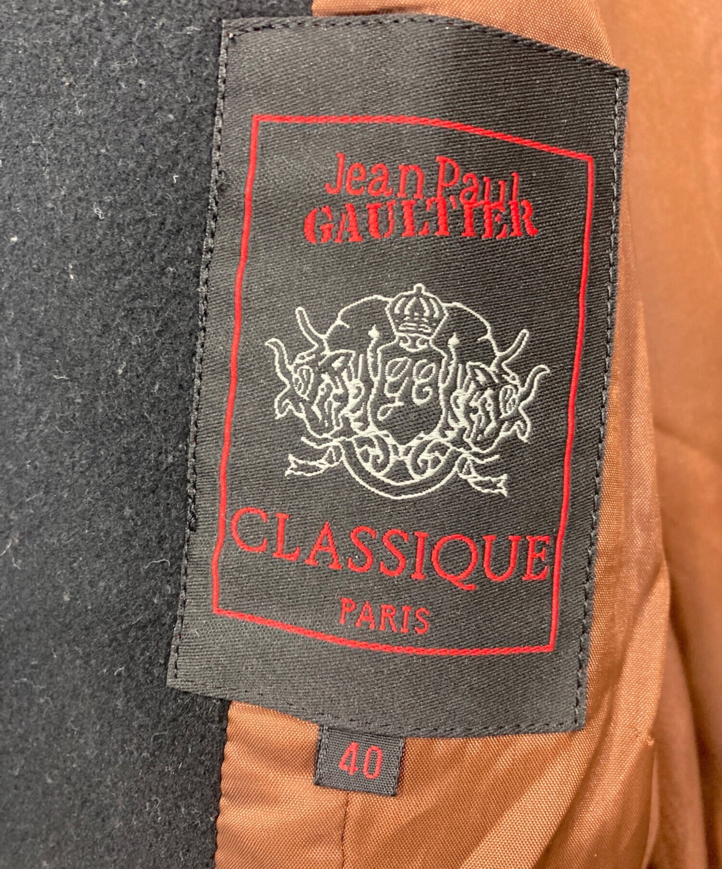 [Pre-owned] Jean Paul GAULTIER hook button super long coat