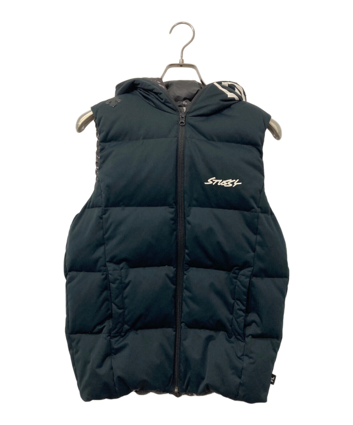 [Pre-owned] stussy Reversible Down Vest/Reversible Vest DFL-3980St
