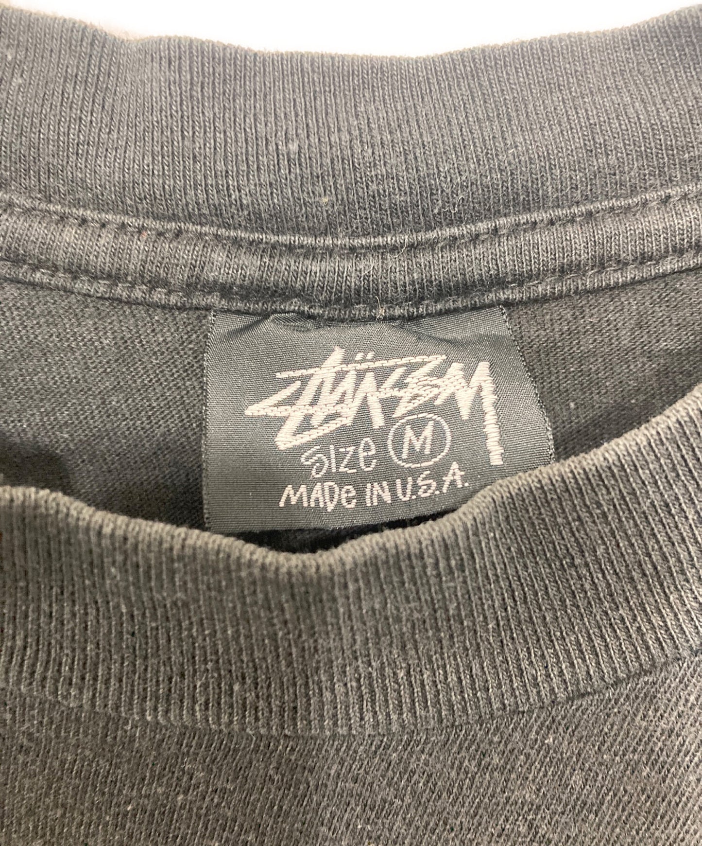 [Pre-owned] stussy OLD SKOOL FLAVOR T-shirt