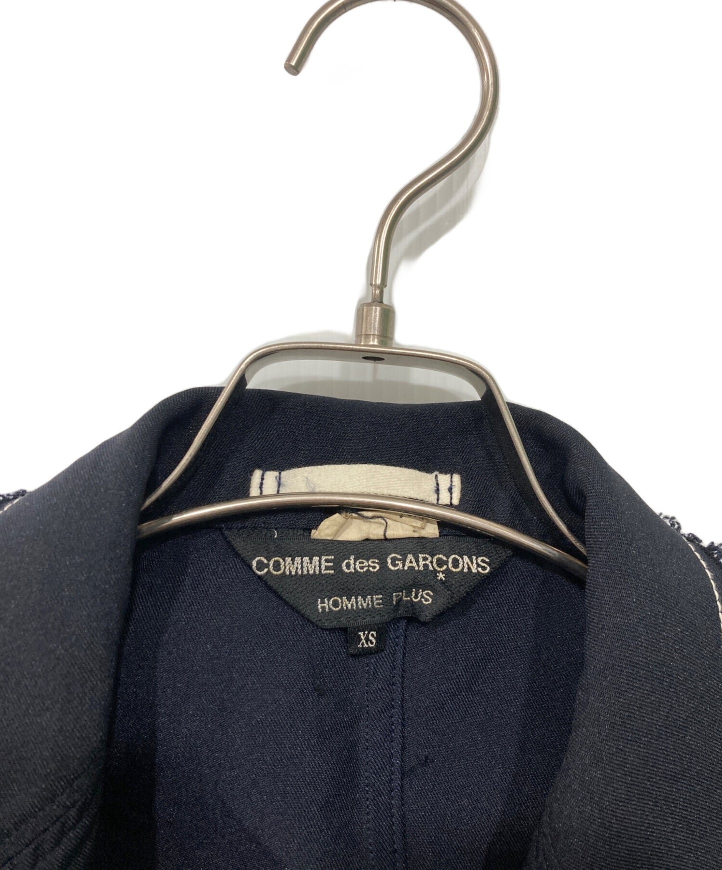 [Pre-owned] COMME des GARCONS HOMME PLUS Poly-crophillic striped layered jacket PS-J036 AD2016