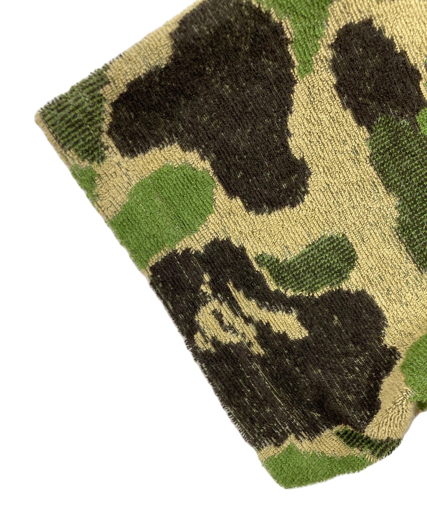 [Pre-owned] A BATHING APE ABC CAMO PILE JACQUARD ONE POINT TEE 001CSL301005M