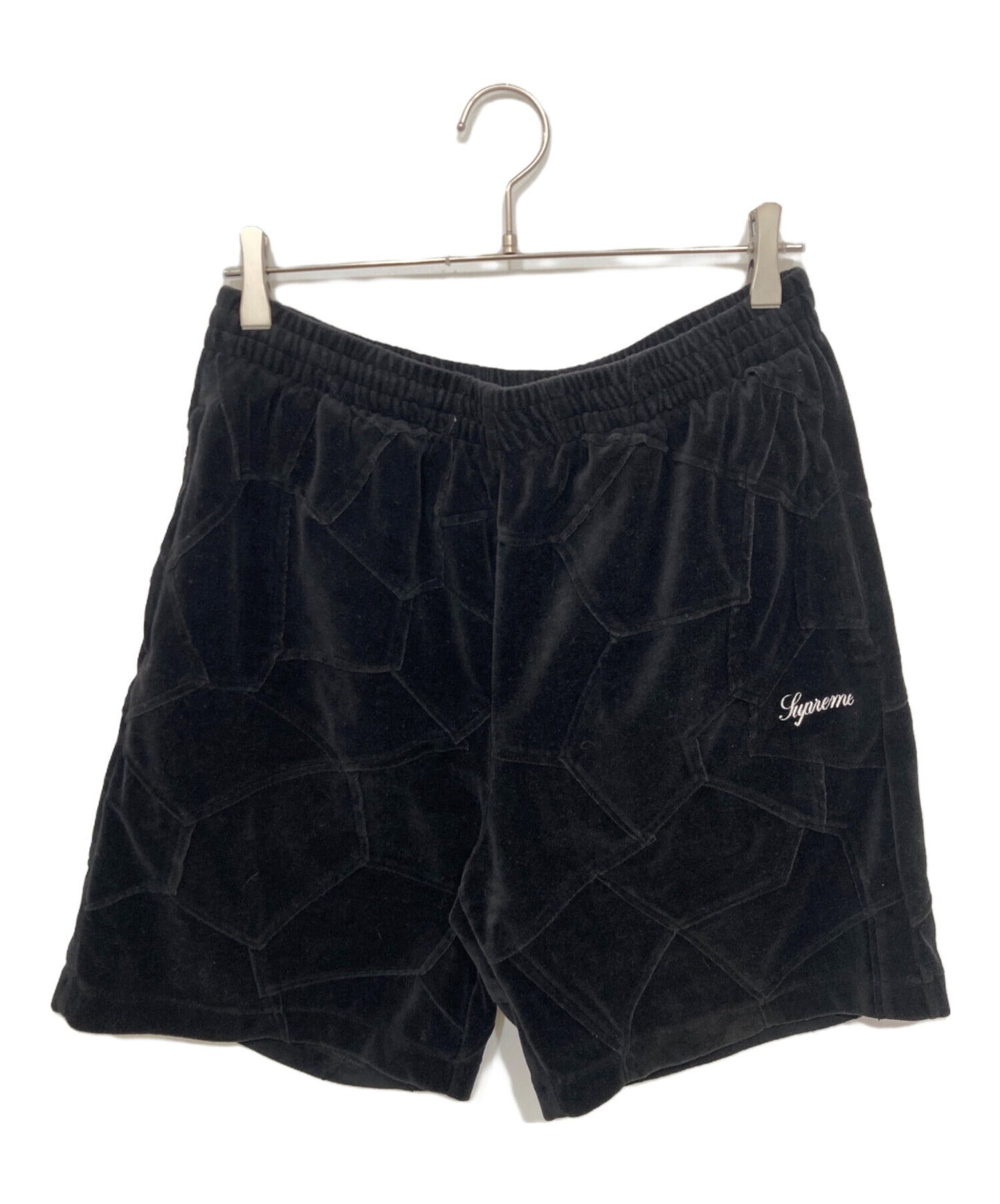 [Pre-owned] SUPREME Patchwork Velour Shorts
