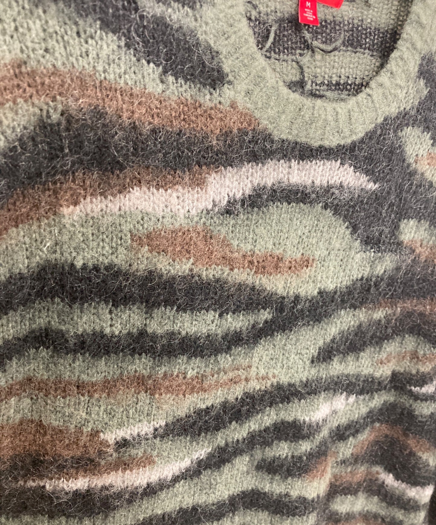 [Pre-owned] SUPREME Brushed Mohair Sweater
