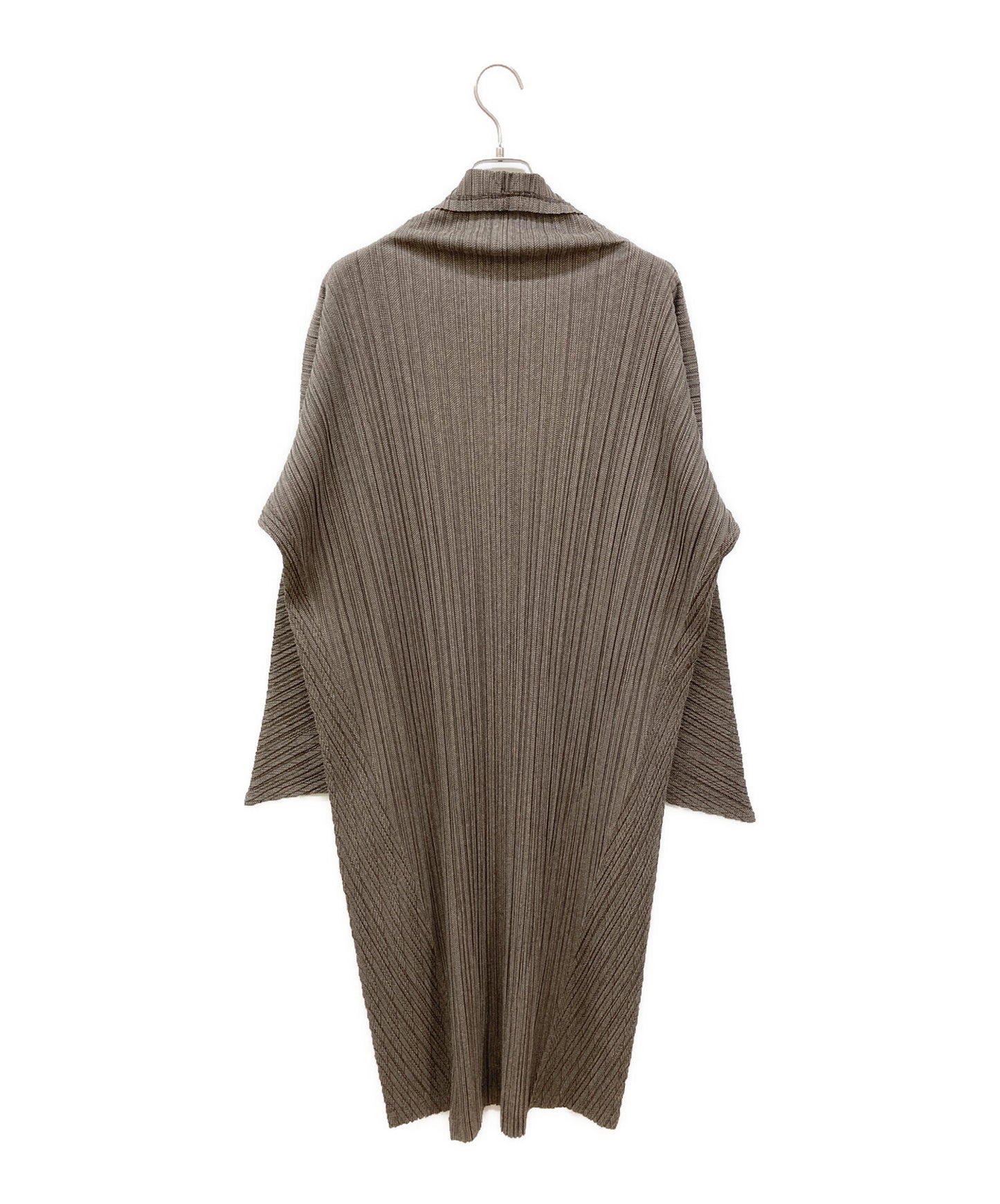 [Pre-owned] PLEATS PLEASE Micro Bird's Eye High Neck Dress