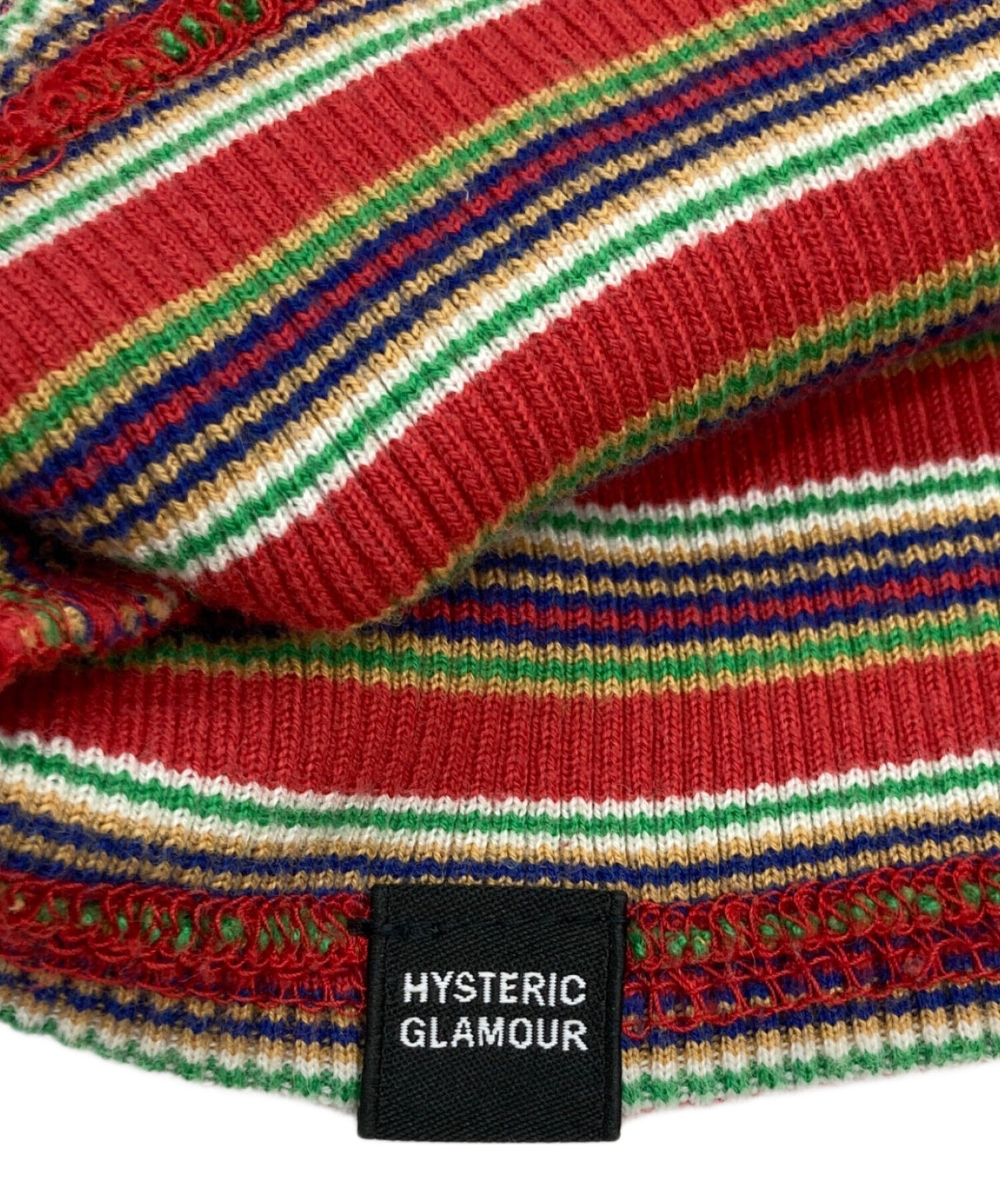 [Pre-owned] Hysteric Glamour Snap Multi-Border Cut and Sew 01233CL06