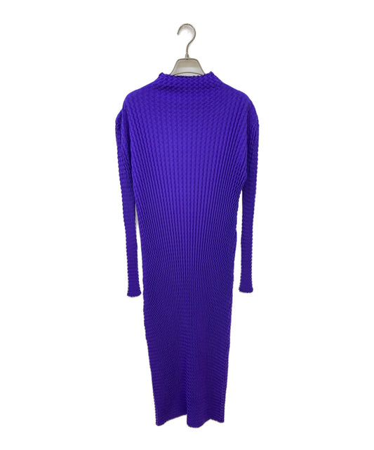 [Pre-owned] ISSEY MIYAKE SPONGY/Pleated dress IM23KH273