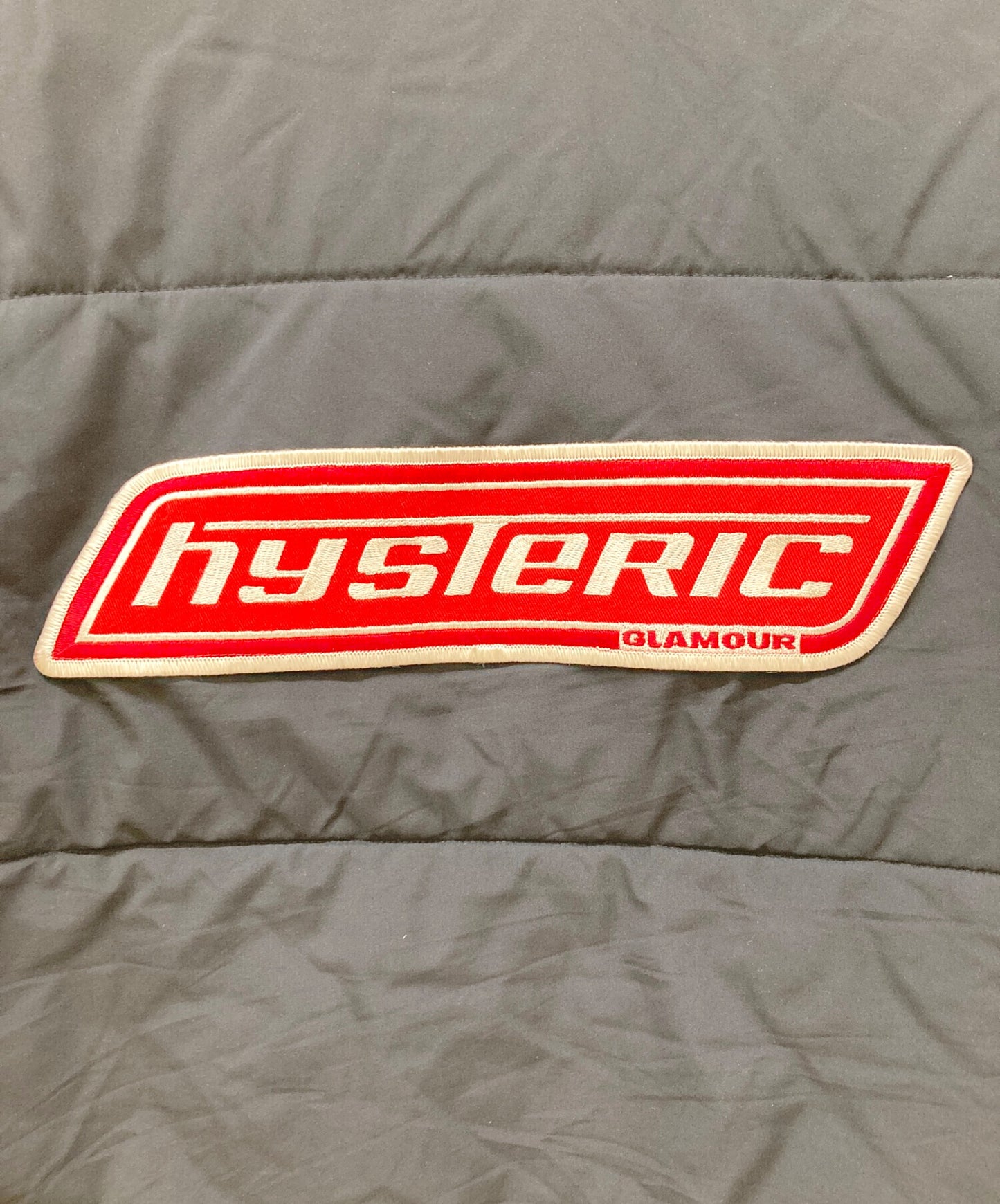 [Pre-owned] Hysteric Glamour OVAL Applique Stand Collar Jacket 02223AB18