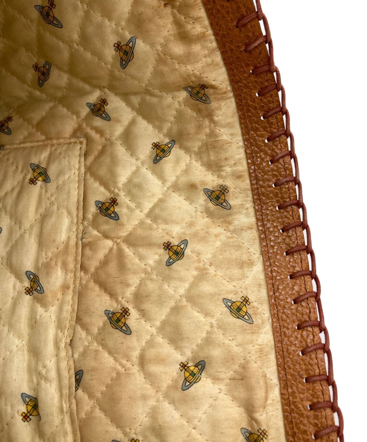 [Pre-owned] Vivienne Westwood Leather tote bag