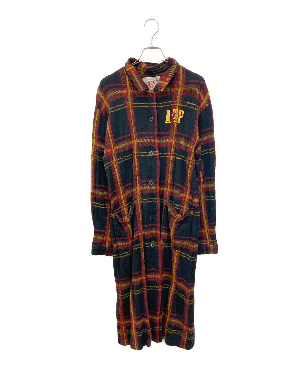 [Pre-owned] Hysteric Glamour Check Shirt Dress 0163CD02