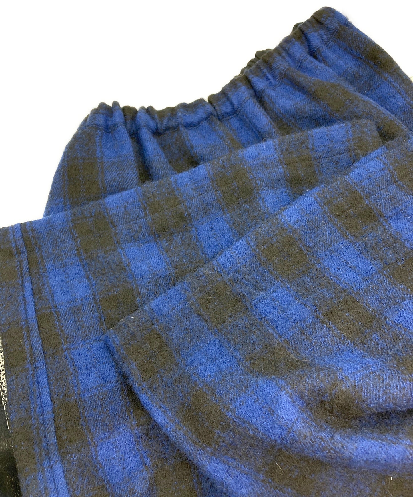[Pre-owned] TAO COMME des GARCONS Wool-collared tartan plaid pants TJ-P018