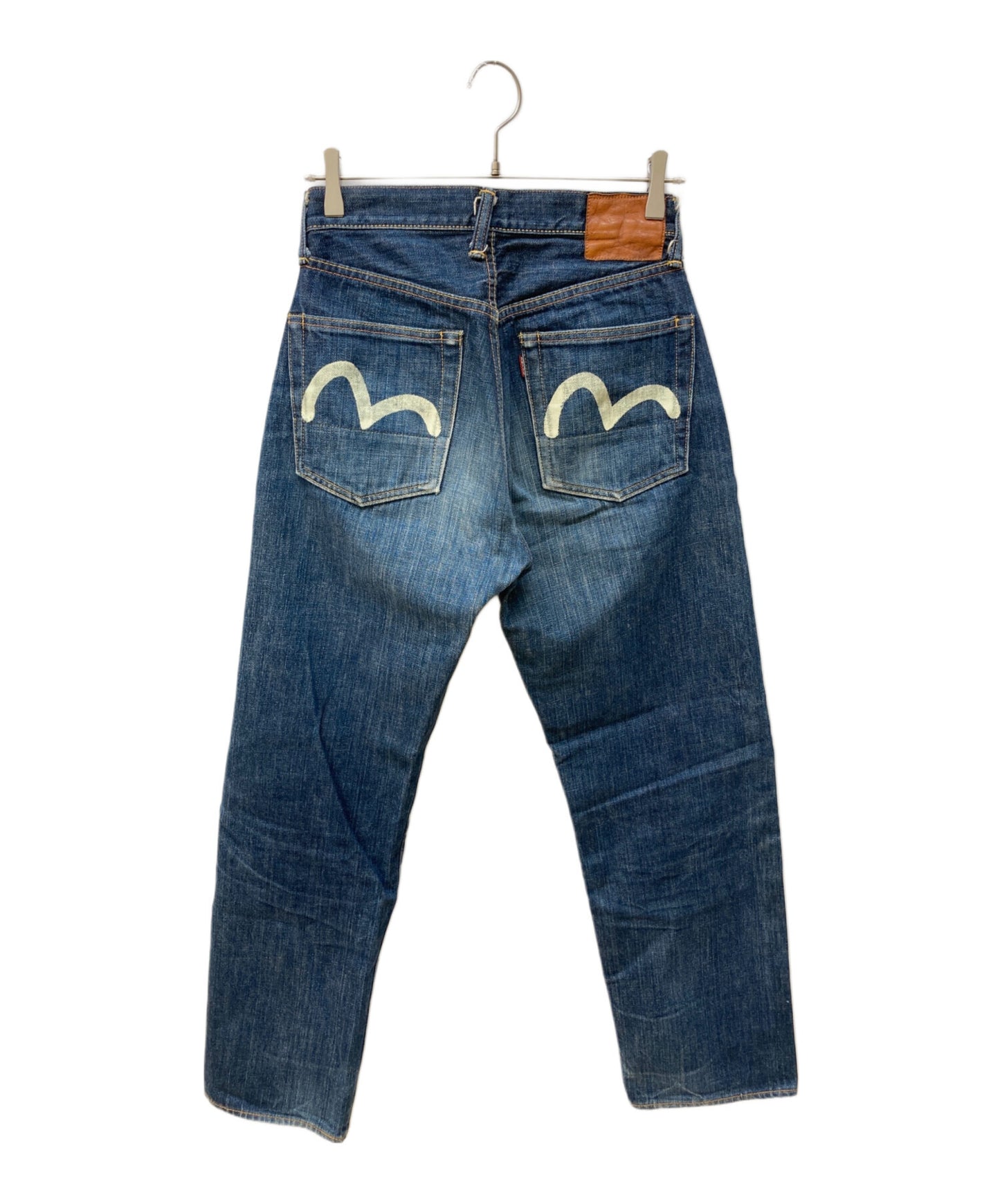 [Pre-owned] EVISU Seagull selvage denim pants