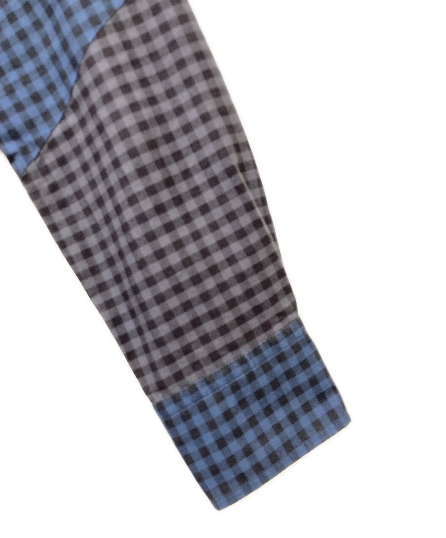 [Pre-owned] Vivienne Westwood man deformed long check shirt VM-WR-75398