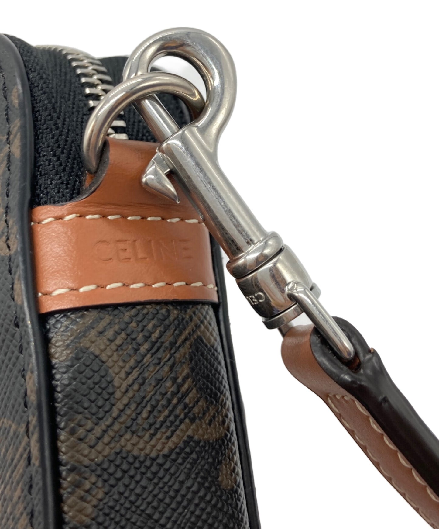 [Pre-owned] CELINE Horizontal Pouch / Shoulder Bag / Trin-Off 10L272DM5