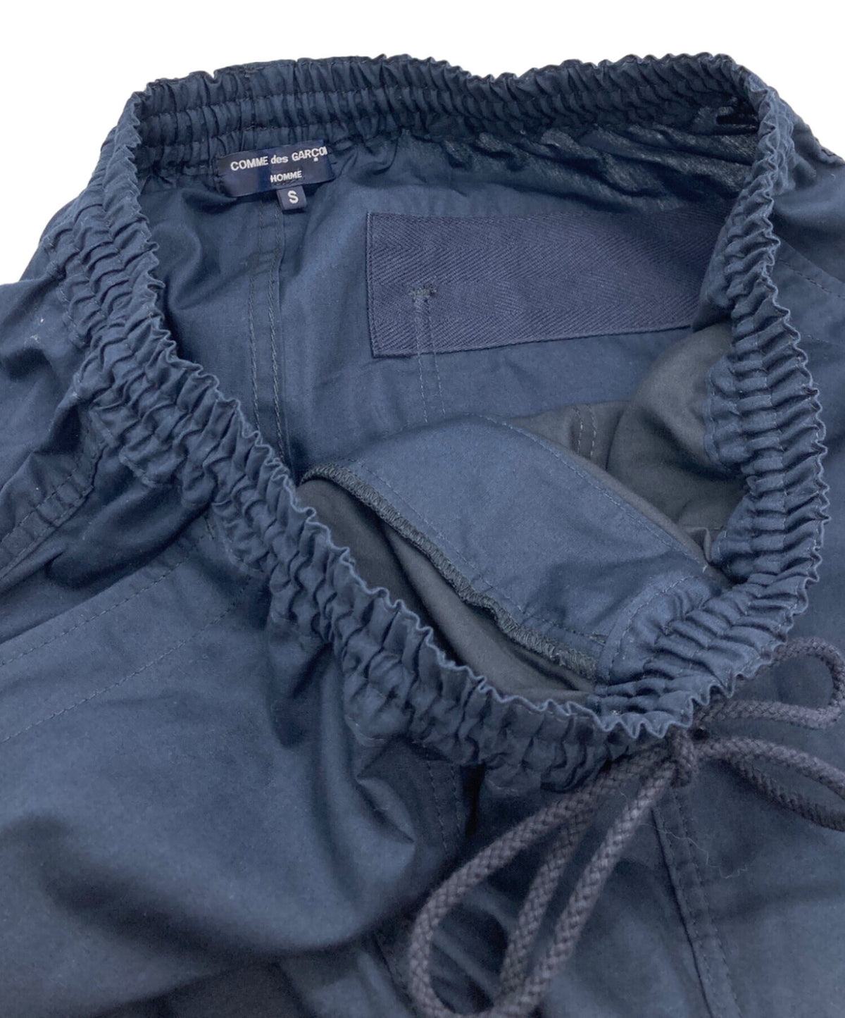 [Pre-owned] COMME des GARCONS HOMME Drawcord Straight Pants HM-P103