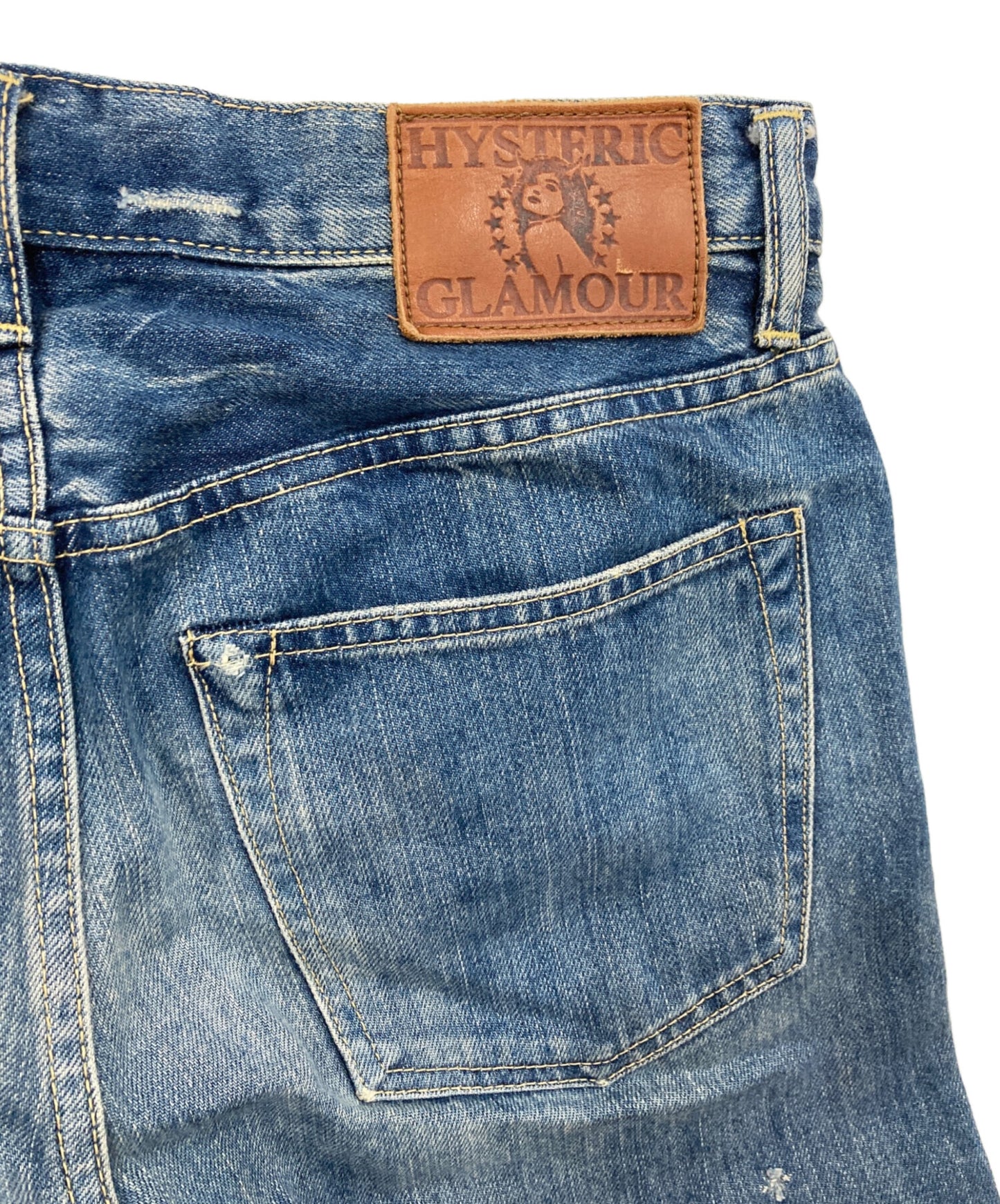 [Pre-owned] Hysteric Glamour Studded denim pants 0241AP19