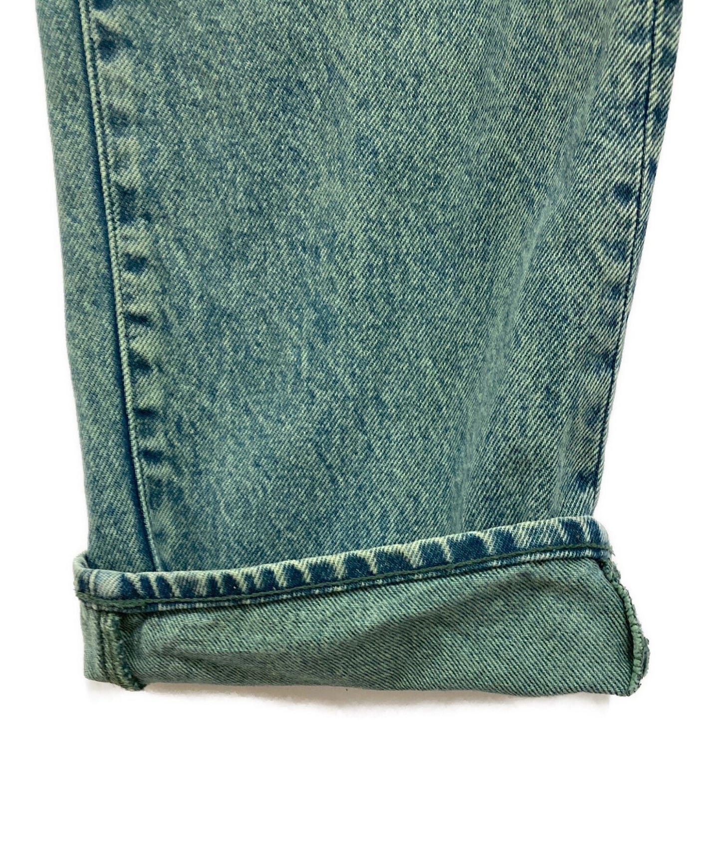 [Pre-owned] SUPREME Regular Jean Overdyed Green