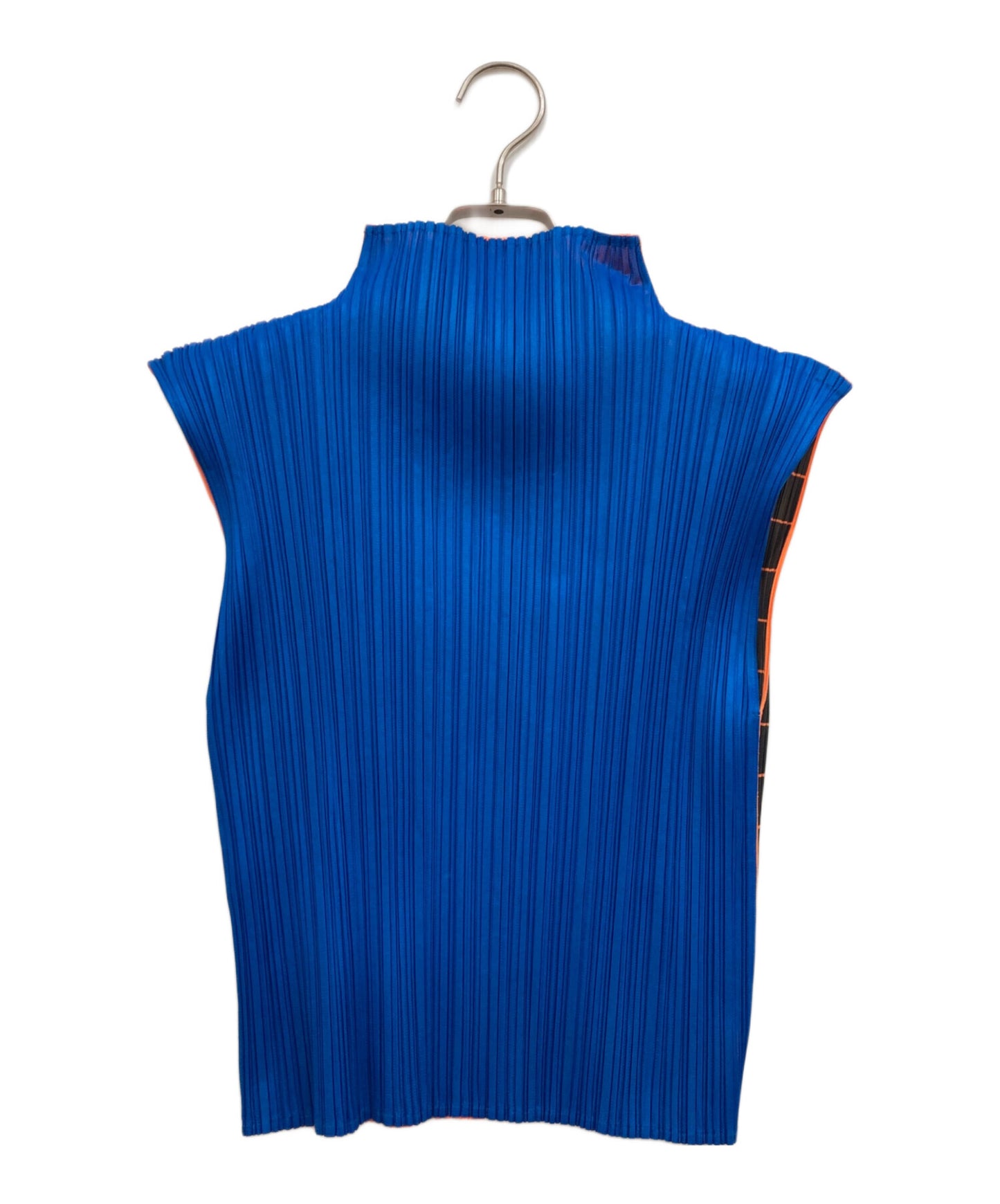 [Pre-owned] PLEATS PLEASE Pleated sleeveless blouse