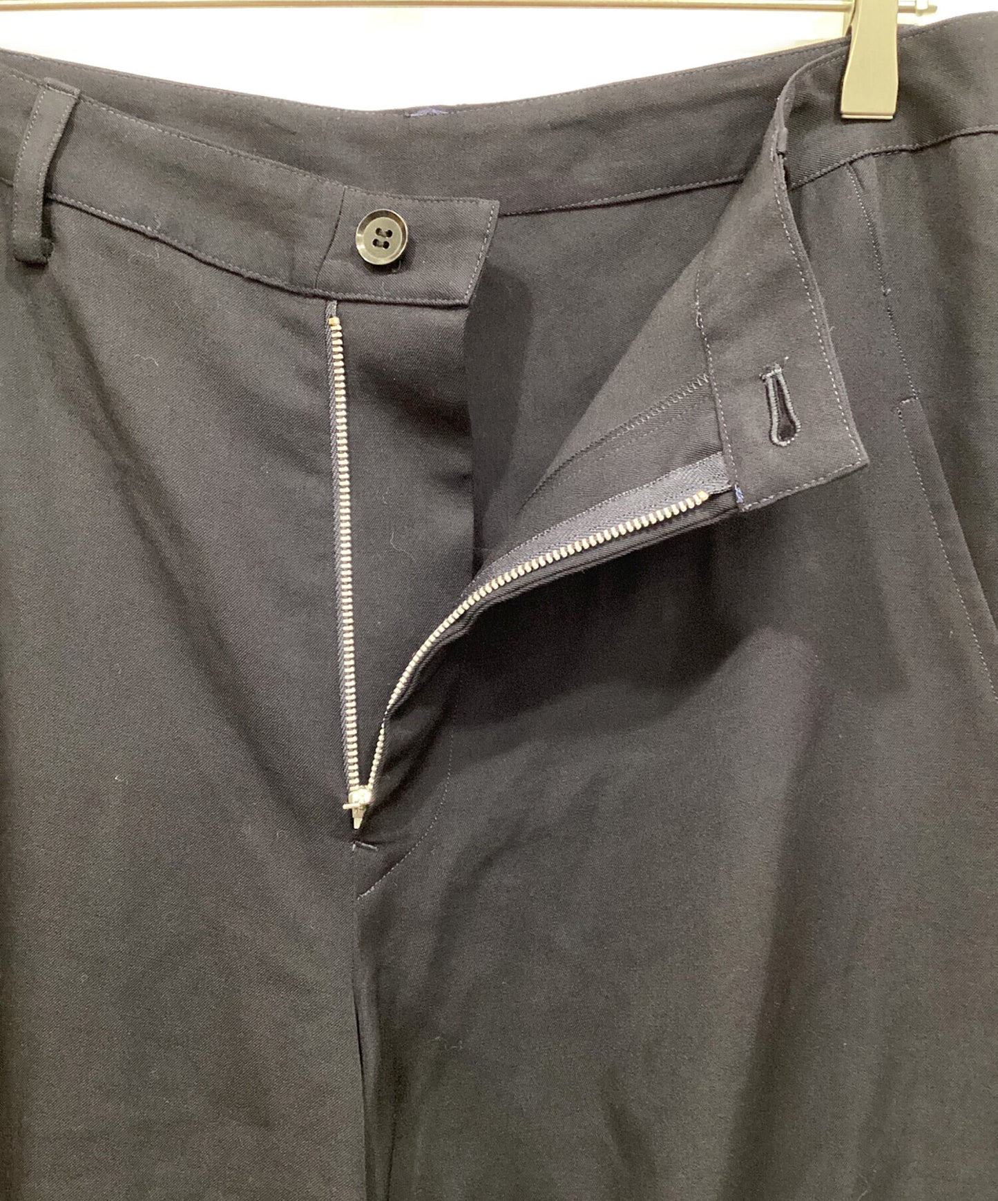 [Pre-owned] YOHJI YAMAMOTO Asymmetrical design wool wide pants FZ-P16-542