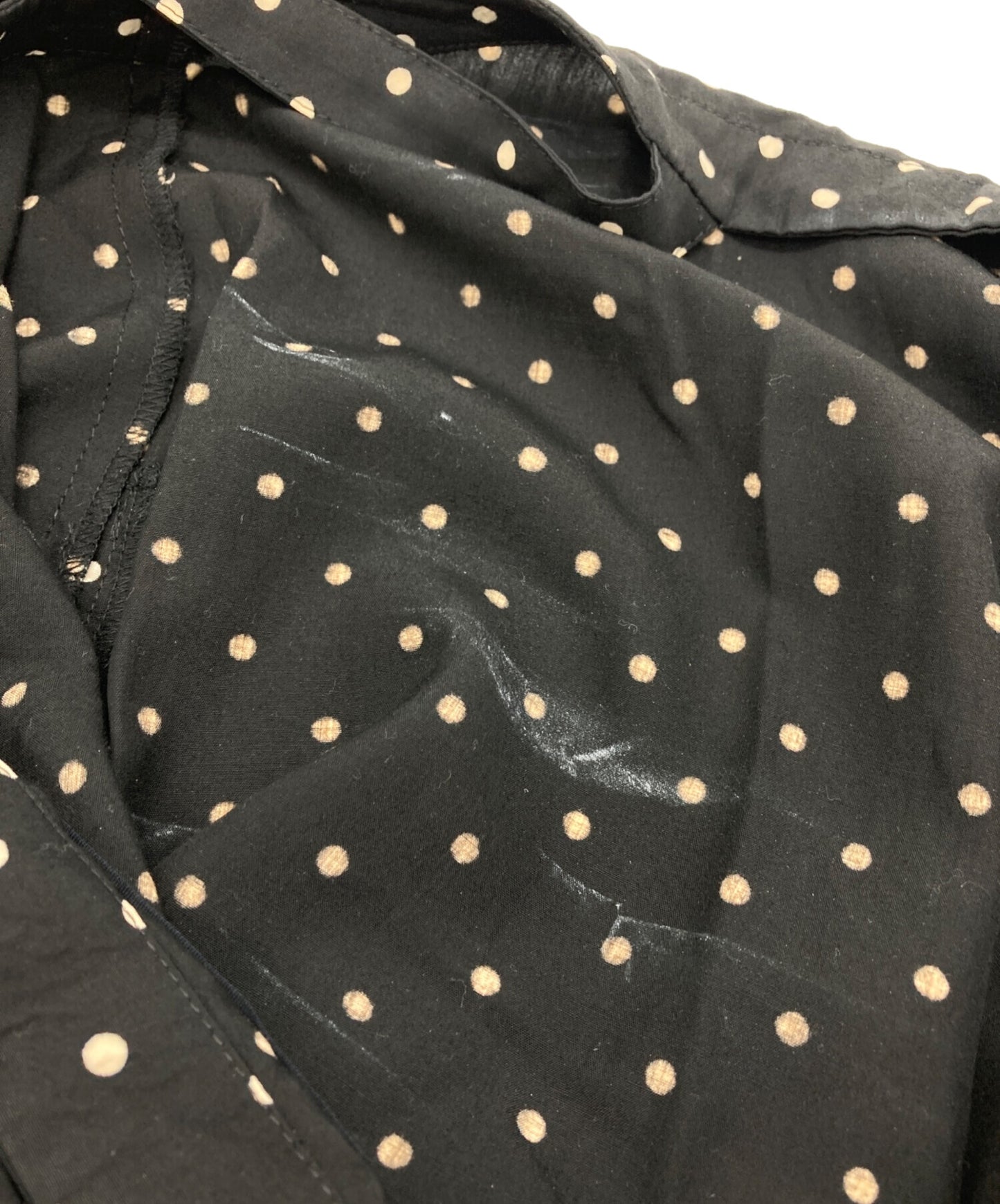 [Pre-owned] tricot COMME des GARCONS Dot Pattern Camisole Dress TA-10017M
