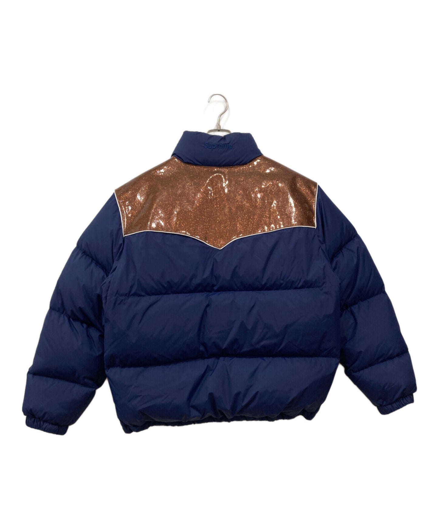 [Pre-owned] SUPREME Glitter Yoke Down Puffer Jacket