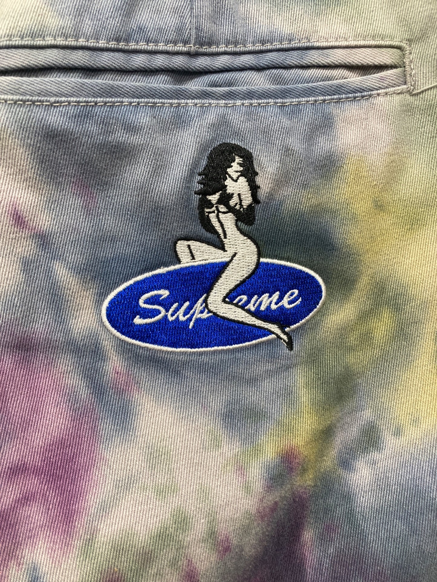 [Pre-owned] SUPREME Pin Up Chino Pant Multicolor